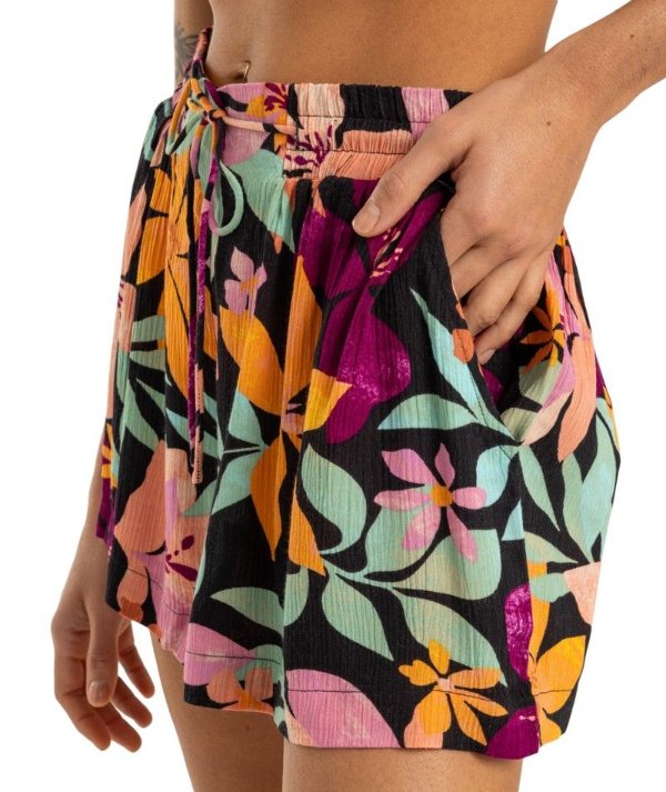 Billabong On Holiday Shorts für Damen Strandmode, Erwachsene, Weiblich, Person, Frau, Strandmode, Kleidung