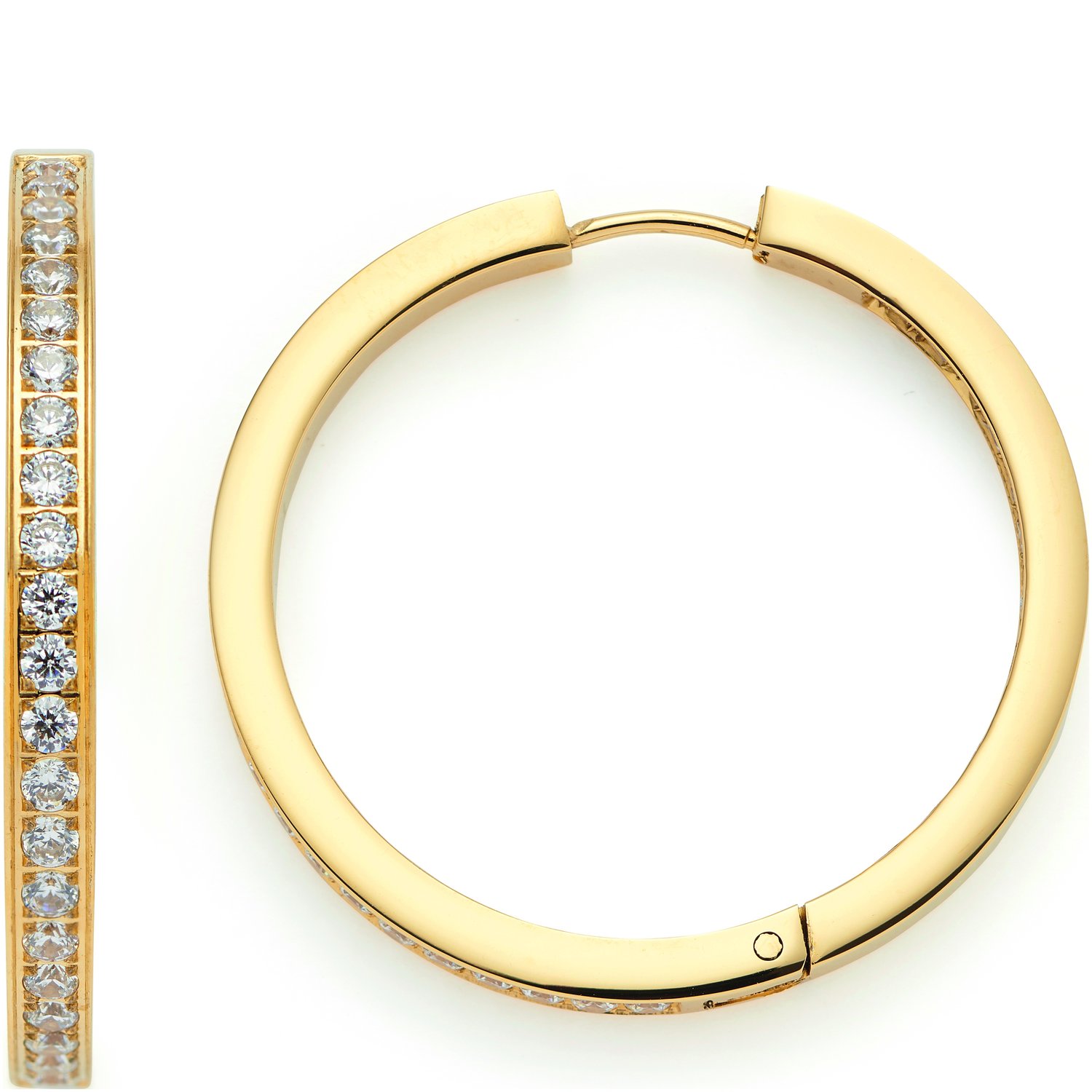 Leonardo 024909 Creole gold Jasmin
