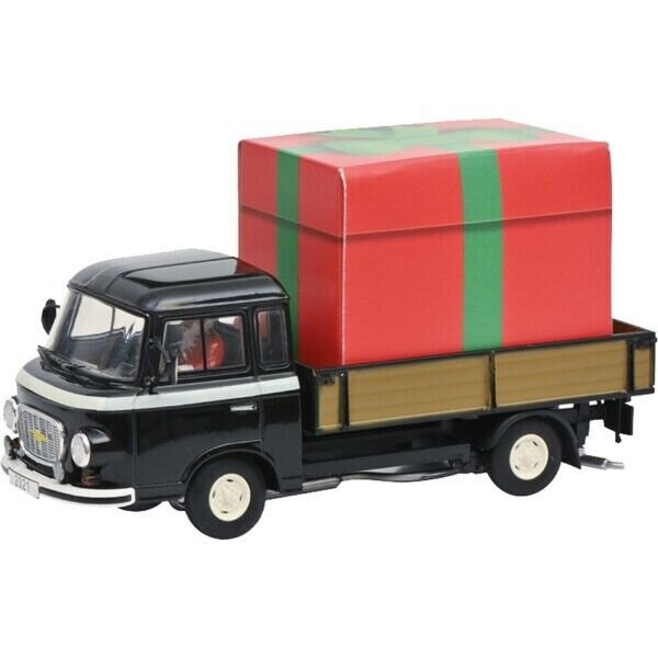 Schuco_Barkas_B1000_Weihnachten_2021_Schwarz_Rot_1:43_450367400