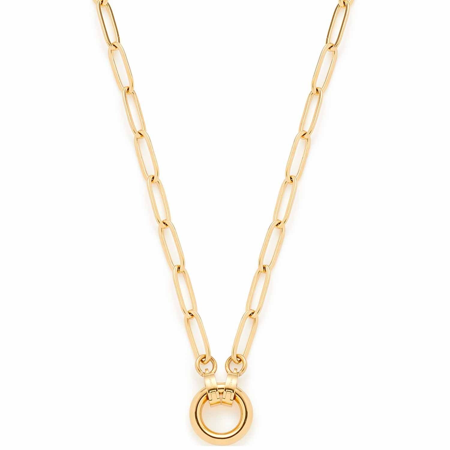 Leonardo 23345 Halskette, 80 Moda, Gold, Clip&