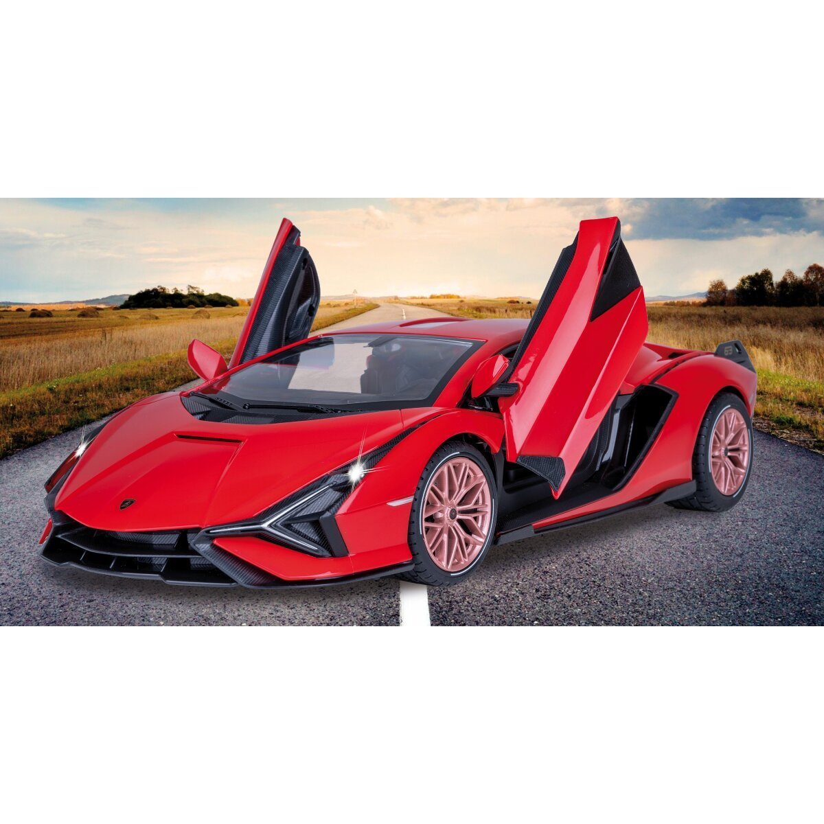 JAMARA Lamborghini Sián FKP 37 1:14 rot 2,4GHz Tür manuell ab 6 Jahren JAMARA Lamborghini Sián FKP 37 1:14 rot 2,4GHz Tür manuell ab 6 Jahren