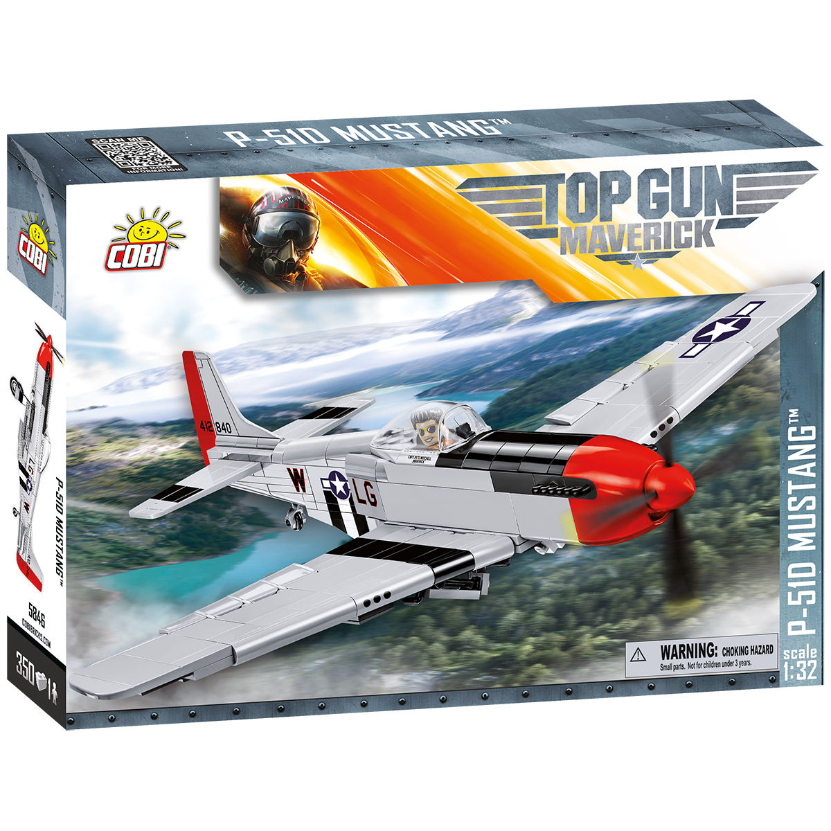 COBI 5846 - P-51D Mustang™ TOP Gunscale 1:32