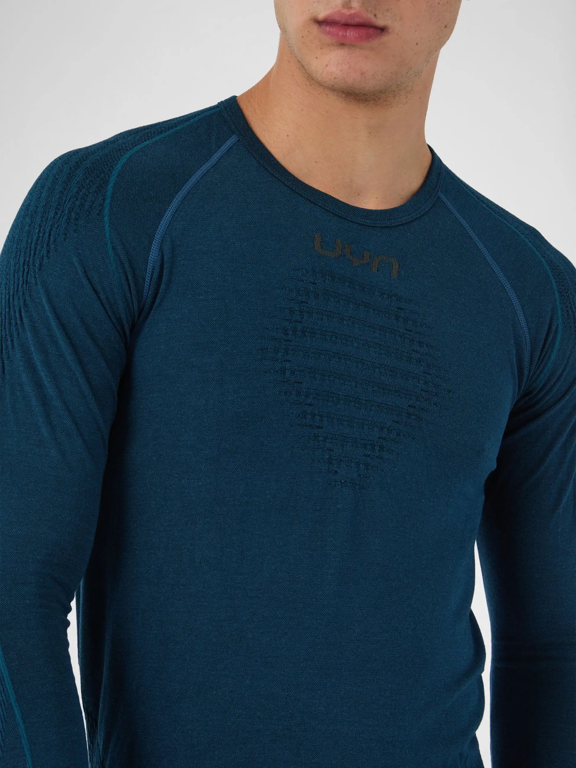 UYN Herren Evolutyon Biotech Underwear Shirt Long Sleeve U100414K662 - Blau Poseidon GR. L/XL UYN Herren Evolutyon Biotech Underwear Shirt Long Sleeve U100414K662 - Blau Poseidon GR. L/XL