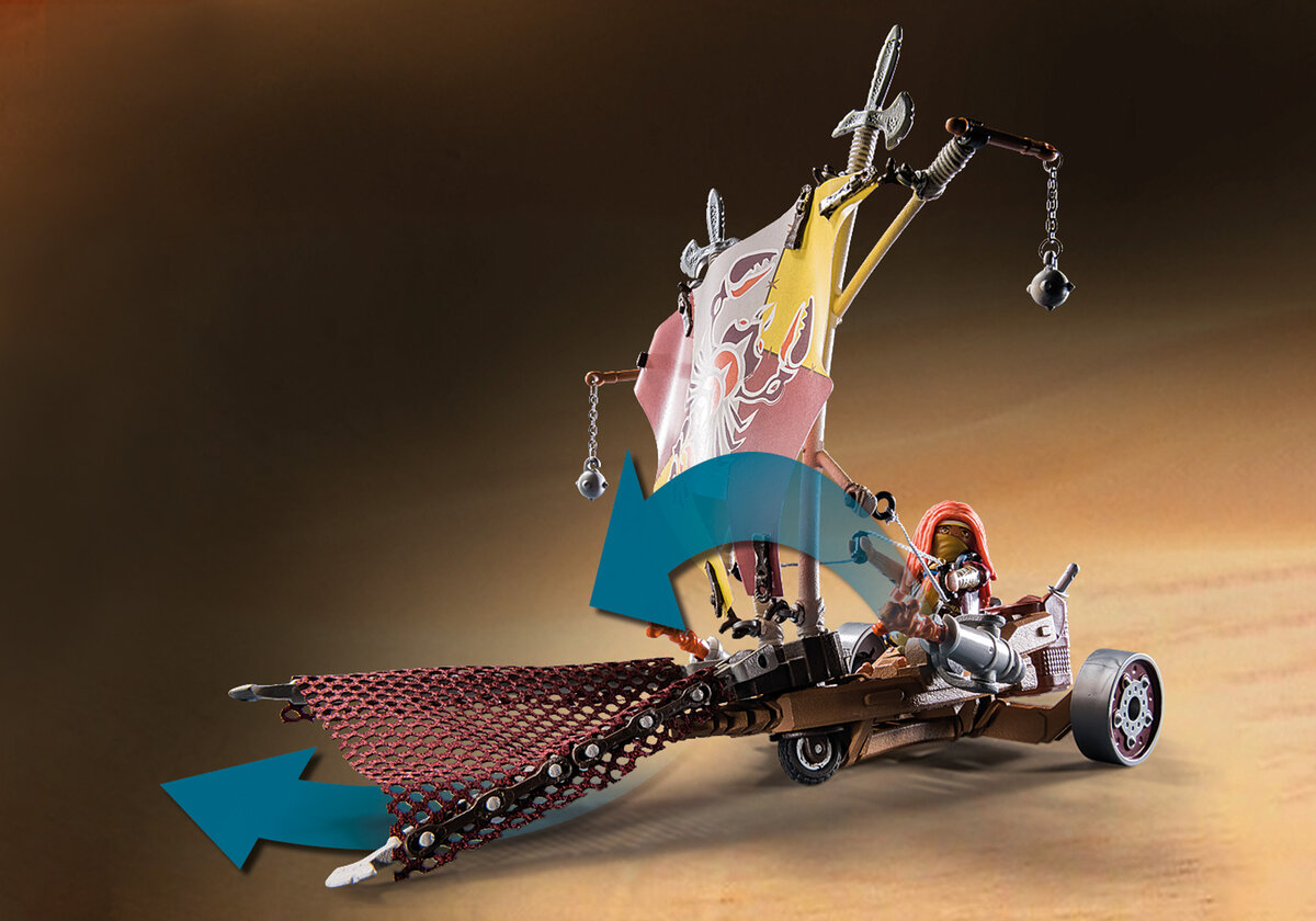 PLAYMOBIL 71026 Sal'ahari Sands - Dünensurfer Maschine, Rad