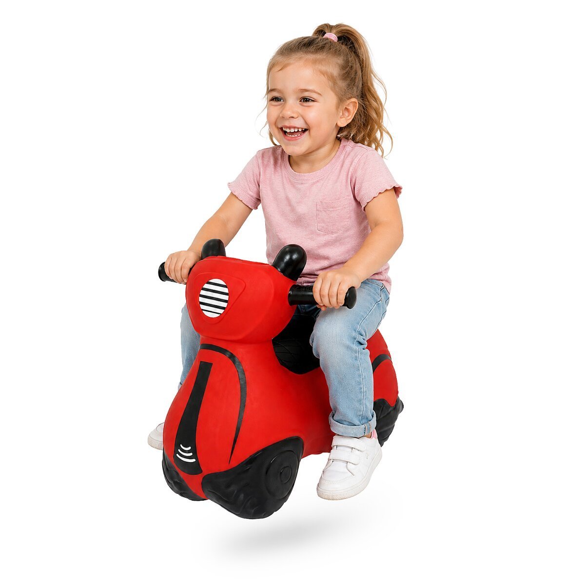 JAMARA Hüpfroller HoppyDoo rot mit Pumpe ab 12 Monaten JAMARA Hüpfroller HoppyDoo rot mit Pumpe ab 12 Monaten