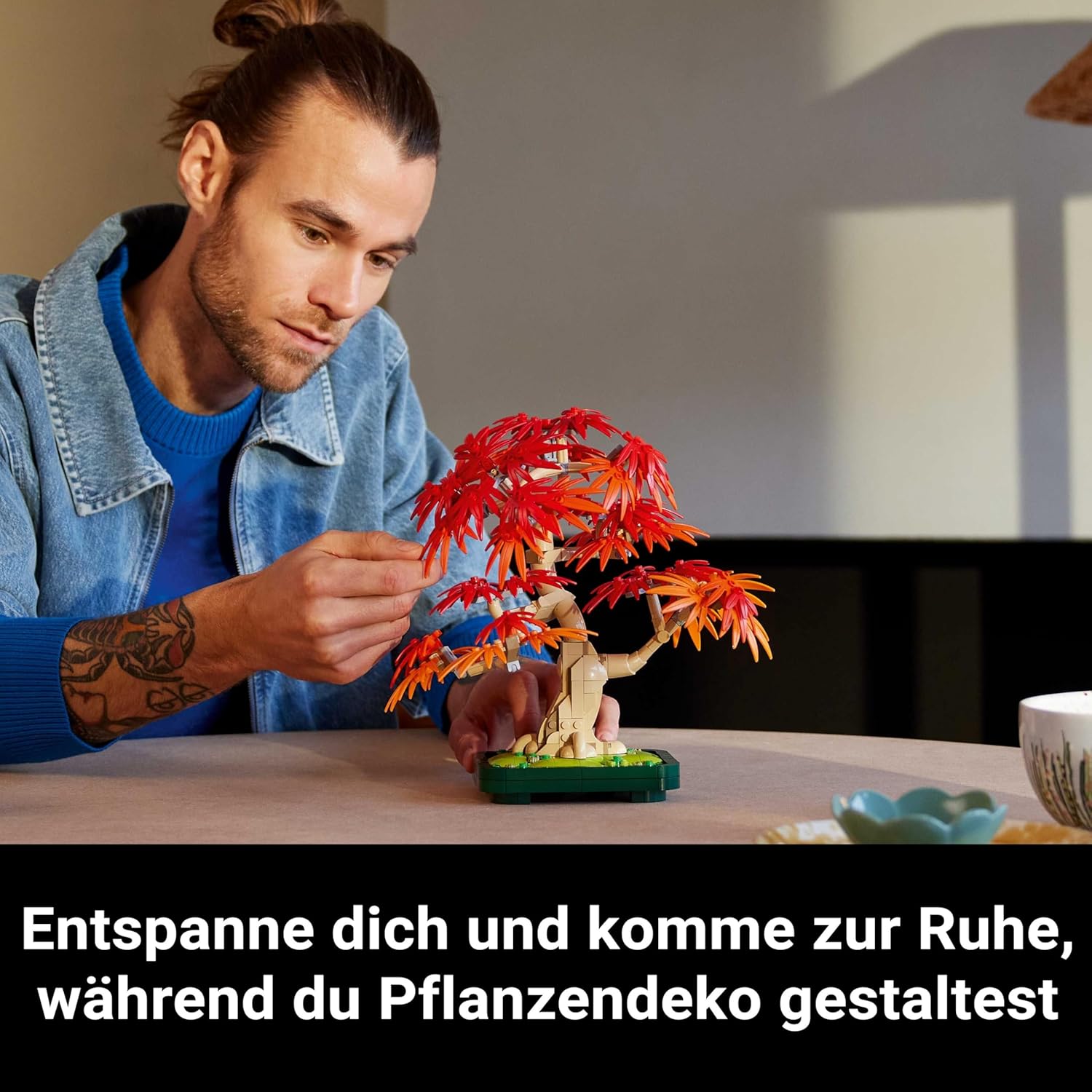 LEGO® Botanicals 10348 Japanischer Roter Ahorn – Bonsai Baum Leute, Person, Erwachsener, Männlich, Mann