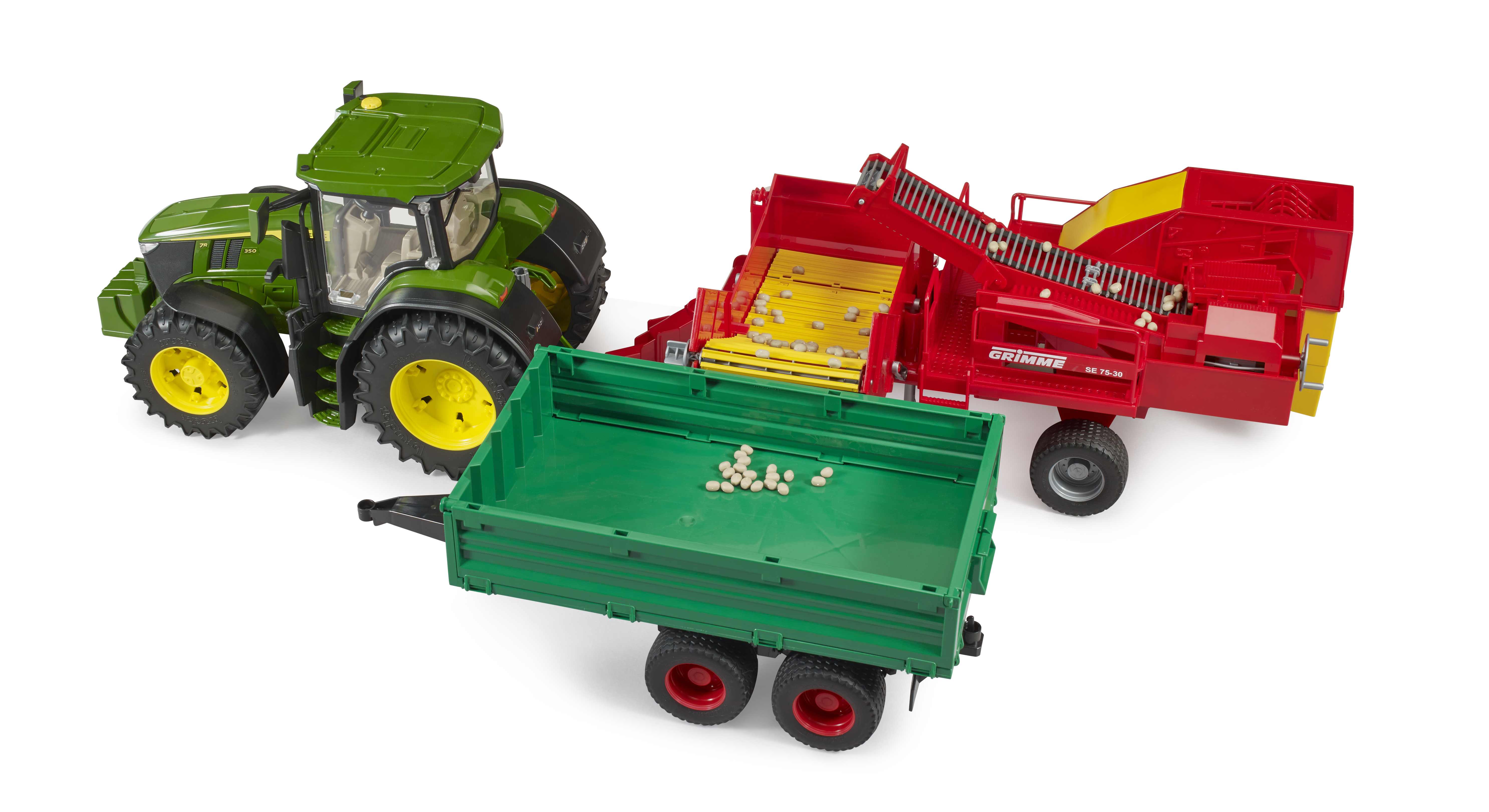 BRUDER 02130 - Grimme SE 75-30 Kartoffelvollernter mit 80 Kartoffelimitaten - Bild 5 BRUDER 02130 - Grimme SE 75-30 Kartoffelvollernter mit 80 Kartoffelimitaten - Bild 5