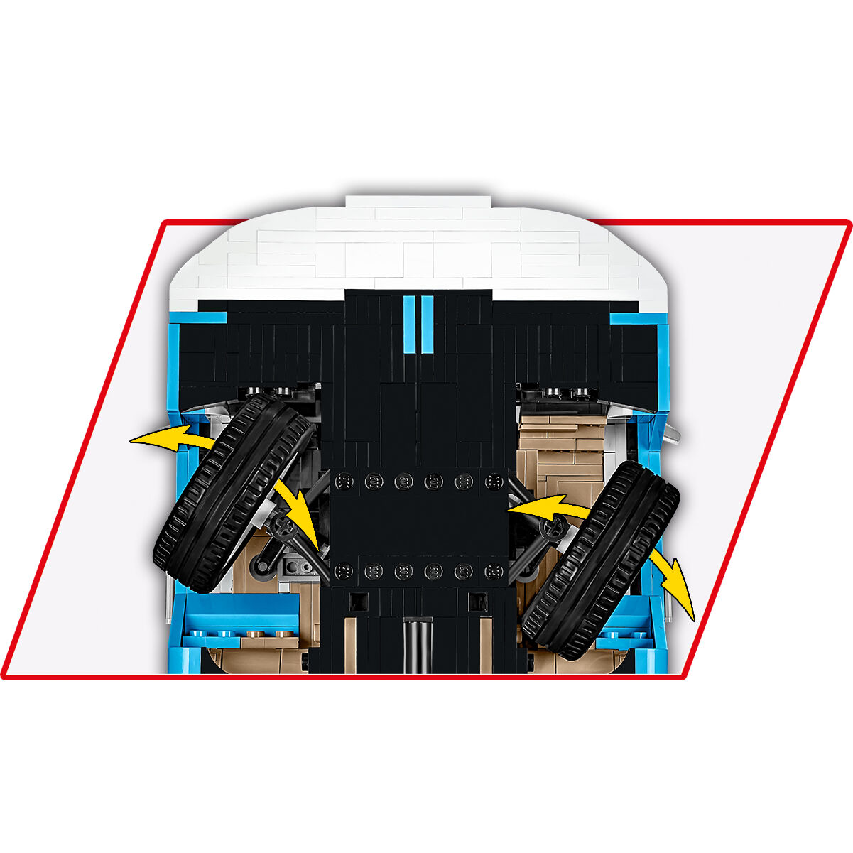 COBI 24362 - VW Transporter T2B BUS SCALE 1:12 - Bild 9 COBI 24362 - VW Transporter T2B BUS SCALE 1:12 - Bild 9