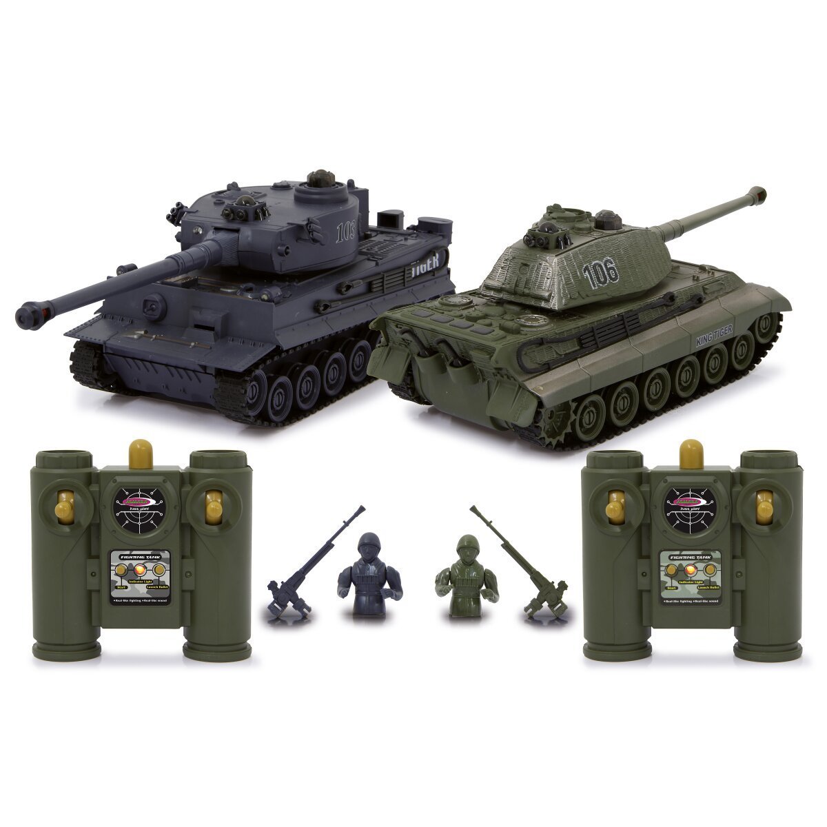 JAMARA Panzer Tiger Battle Set 1:28 2,4GHz ab 8 Jahren