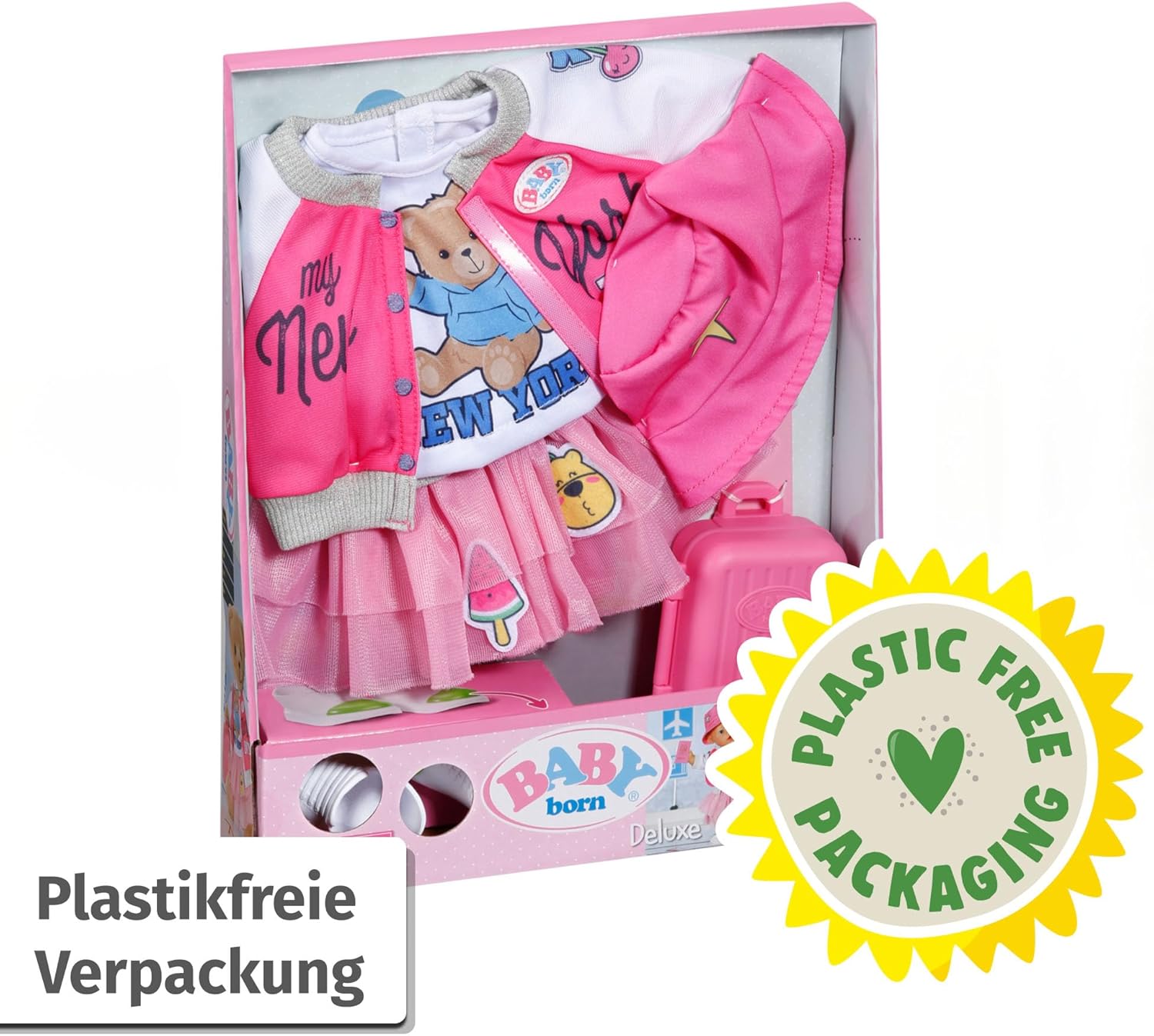 BABY born® Deluxe Reise Outfit 43cm