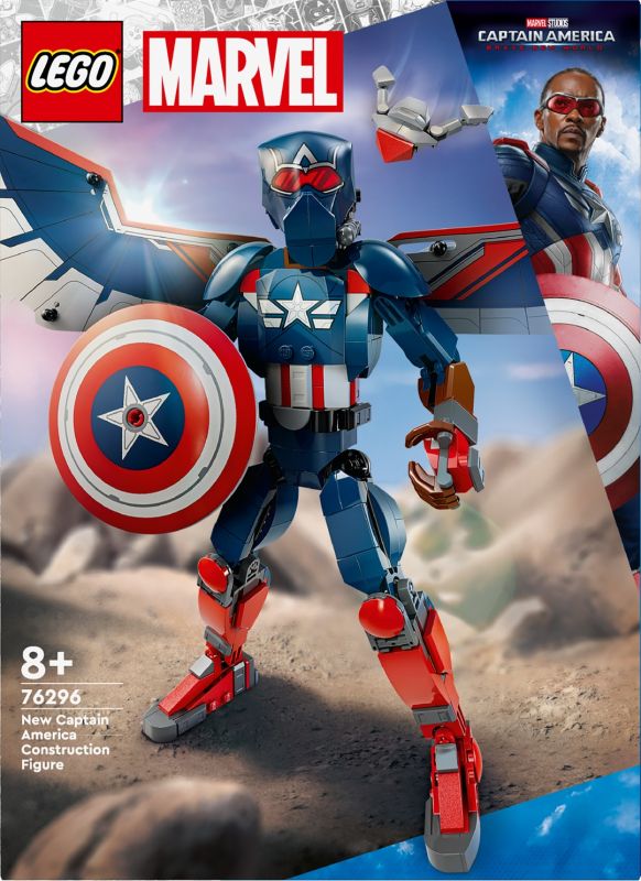 LEGO® MARVEL Super Heroes™ 76296 New Captain America Baufigur