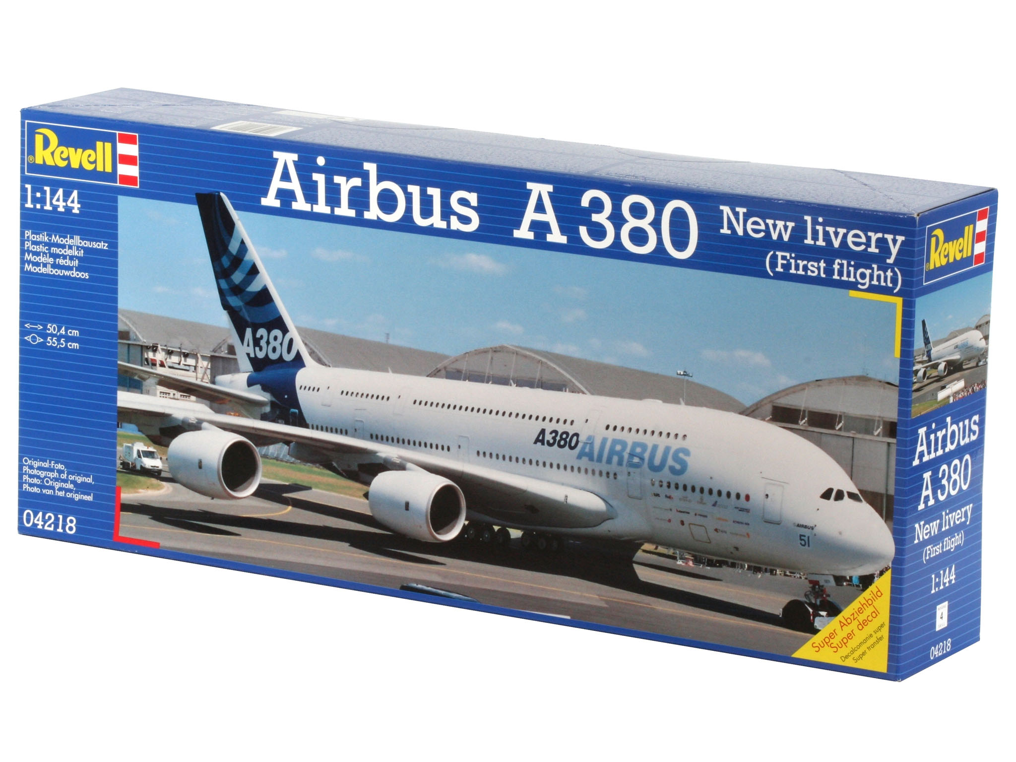 Revell 04218 Airbus A380 Design New Livery Modellbausatz Flugzeug, Verkehrsflugzeug, Fahrzeug, Flug