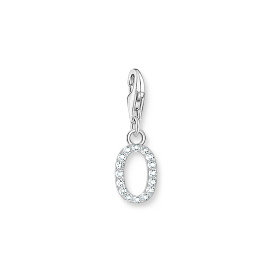 Thomas Sabo Anhänger Charm-Club 925 Sterling Silber Zirkonia Weiß 1952-051-14 Thomas, Sabo, Anhänger, Charm-Club, 925, Sterling, Silber, Zirkonia, Weiß, 1952-051-14, Zubehor, Ohrring, Schmuck
