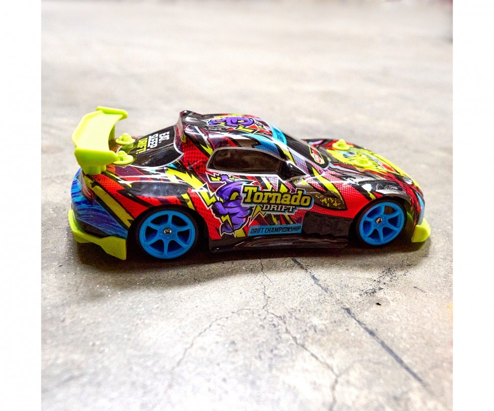 Dickie Toys RC Tornado Drift 201104007 Maschine, Sprach, Auto, Leichtmetallfelge, Rad