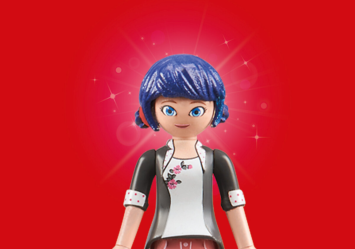 PLAYMOBIL 71336 Miraculous: Marinette & Ladybug Person, Figur, Puppe, Spielzeug, Gesicht