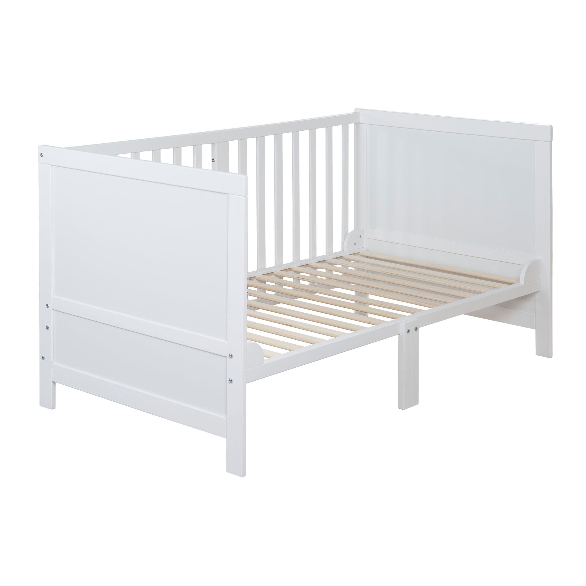 Roba 0194WE Kombi-Kinderbett 70x140 cm weiß – Komplettbettsets & Einzelbetten - Bild 6 Roba 0194WE Kombi-Kinderbett 70x140 cm weiß – Komplettbettsets & Einzelbetten - Produktbild 6