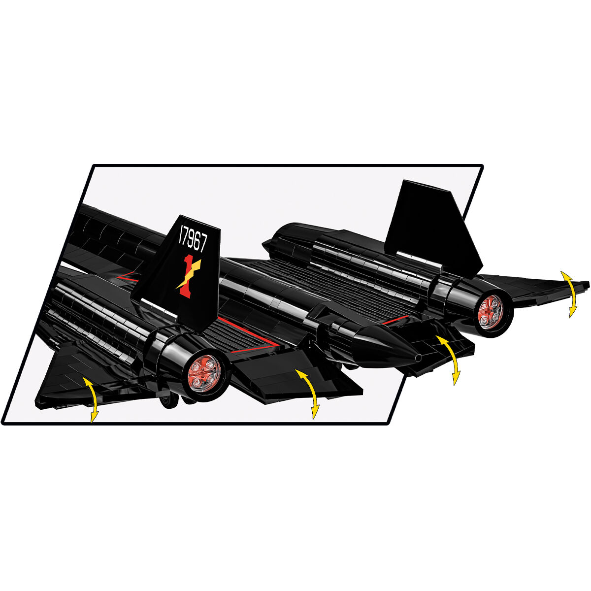 COBI 5891 - Lockheed SR-71 Blackbird - Bild 9 COBI 5891 - Lockheed SR-71 Blackbird - Bild 9