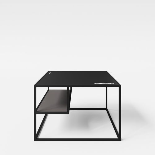 Roba 216280MC Couchtisch 'Minecraft' mit 1 Ablage - Wohnzimmertisch in Carbon-Optik - Schwarz - Bild 2 Roba 216280MC Couchtisch 'Minecraft' mit 1 Ablage - Wohnzimmertisch in Carbon-Optik - Schwarz - Produktbild 2