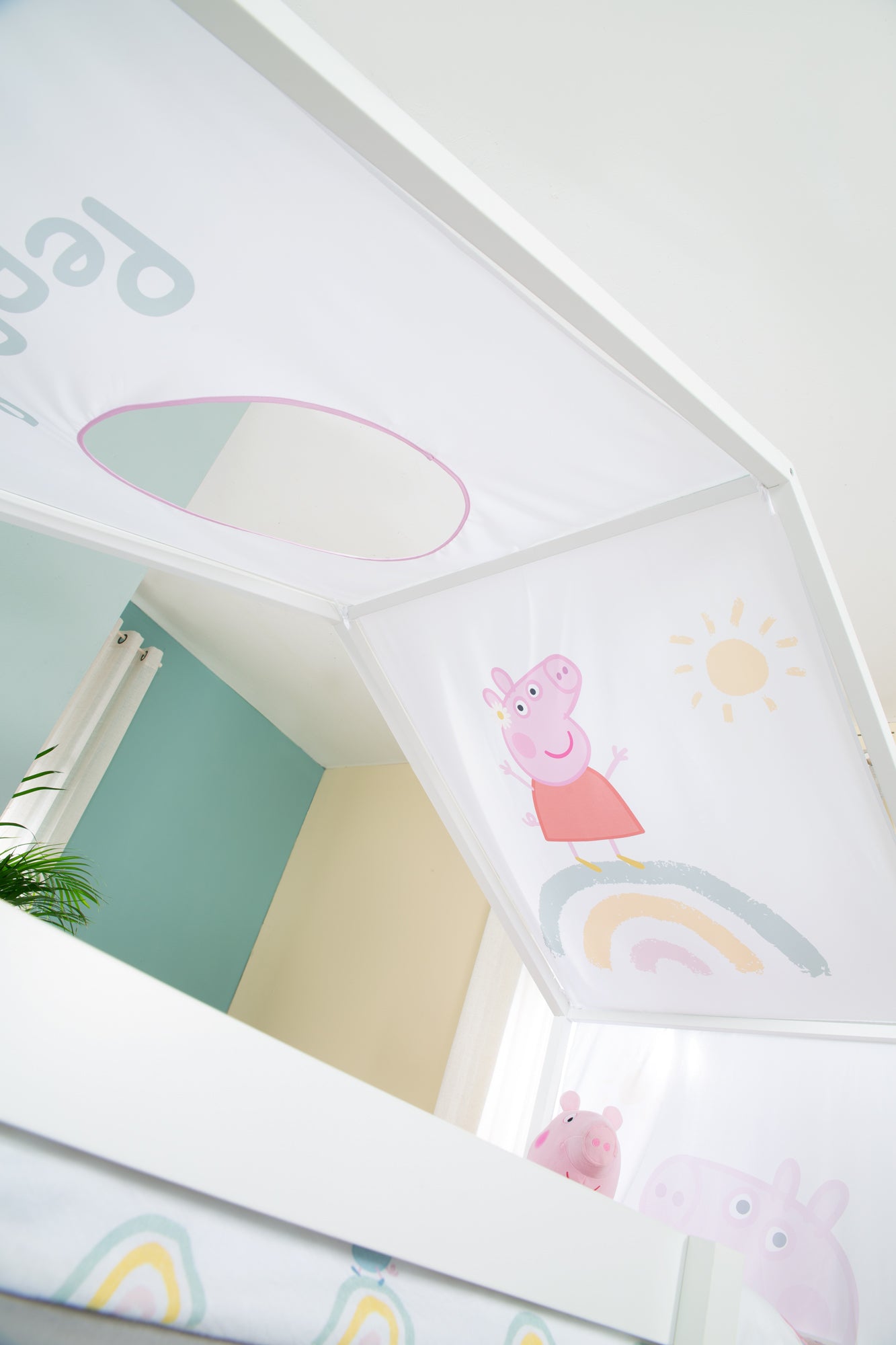 Roba 0286PP1 Hausbettbezug 90x200 cm Peppa Pig weiß – Bettenzubehör - Bild 13 Roba 0286PP1 Hausbettbezug 90x200 cm Peppa Pig weiß – Bettenzubehör - Produktbild 13