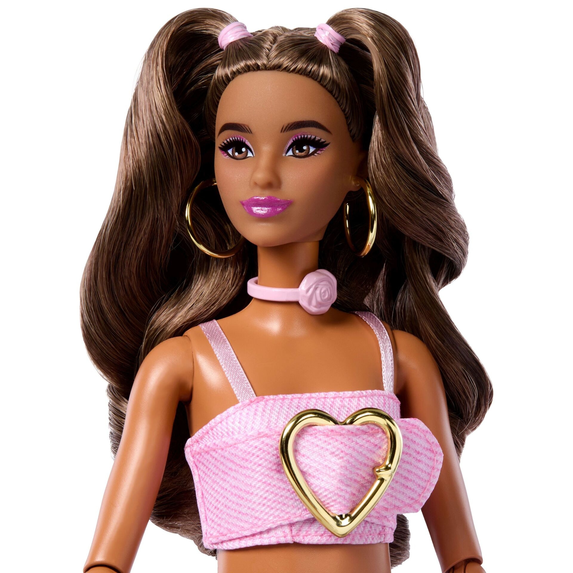 Barbie Deluxe Style - Flare Jeans - Mattel - MATTEL JJN72 Produktfoto - Mattel - Barbie Deluxe Style - Flare Jeans - Modell MATTEL JJN72 Produktbild fuer Online-Shop