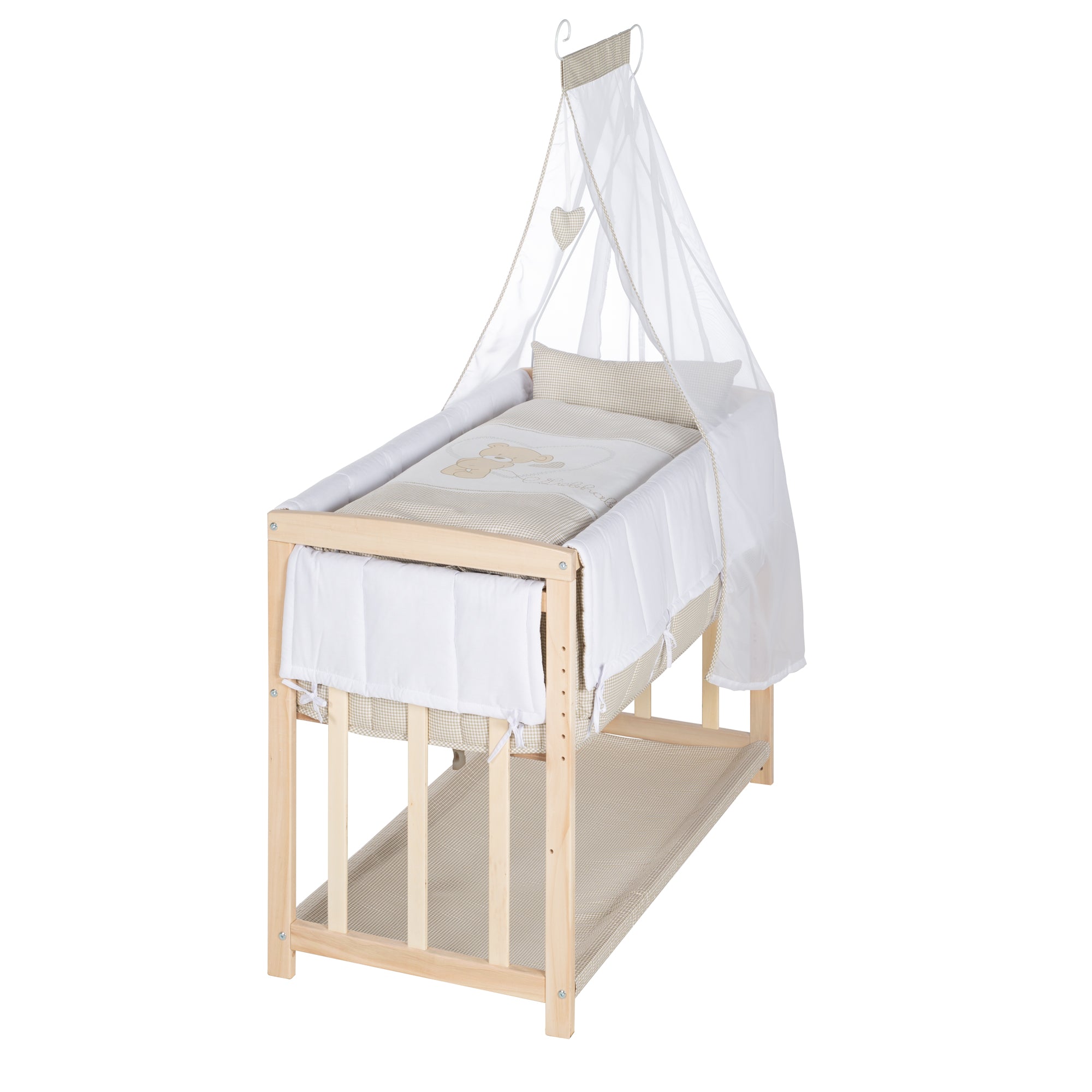 Roba 289154NAS105 Stubenbett 4in1 Liebhabär Bio Buche natur – Stubenbetten - Bild 1 Roba 289154NAS105 Stubenbett 4in1 Liebhabär Bio Buche natur – Stubenbetten - Bio Buche natur - Stubenbetten - Produktbild 1