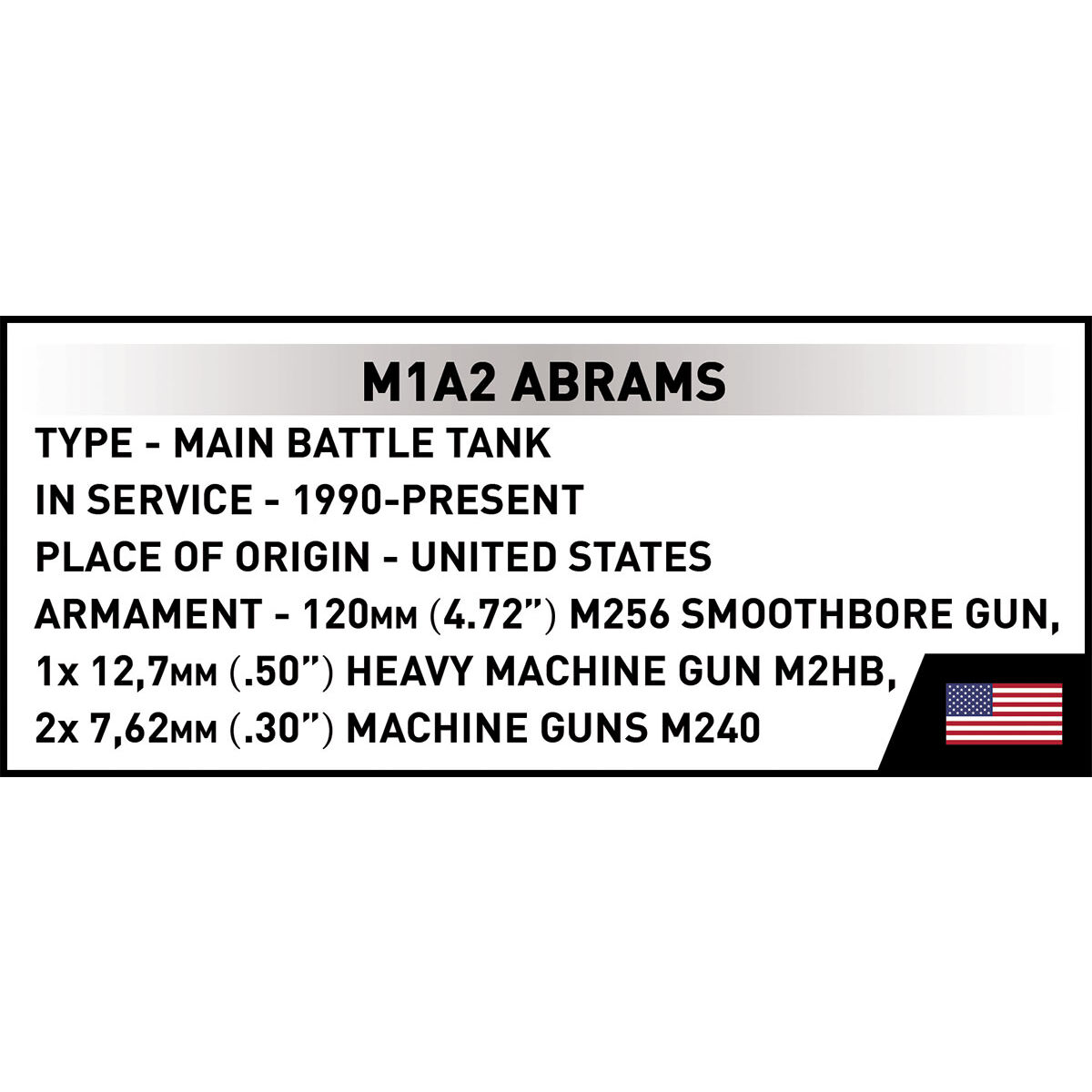 COBI 2632 - M1A2 ABRAMS US - Bild 14 COBI 2632 - M1A2 ABRAMS US - Bild 14