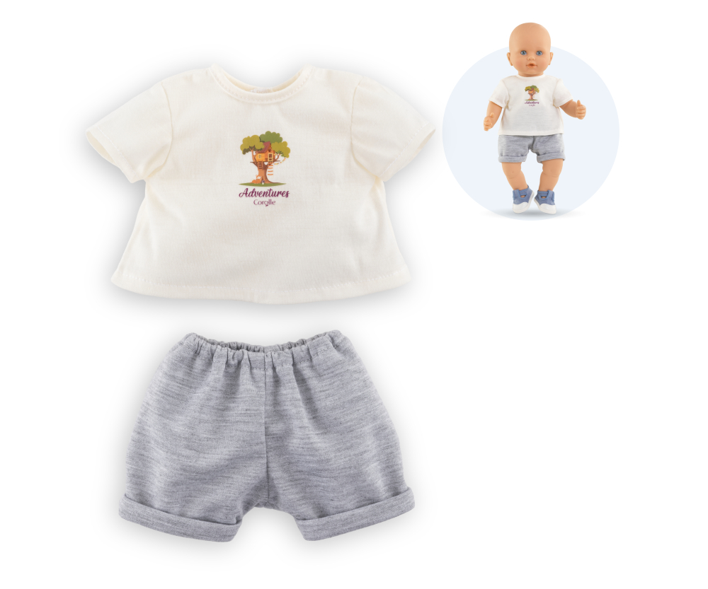Corolle Corolle MGP 36cm Shirt + Shorts, KE Corolle Corolle MGP 36cm Shirt + Shorts, KE