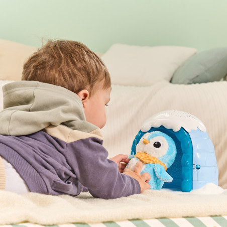 VTech 2-in-1 Sternenlicht-Pinguin Person, Decke, Kopf, Gesicht