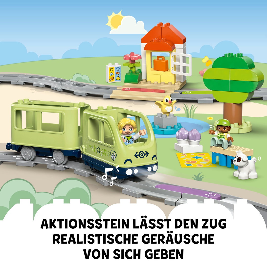 LEGO® DUPLO® Interaktive Abenteuer-Eisenbahn 10427 
