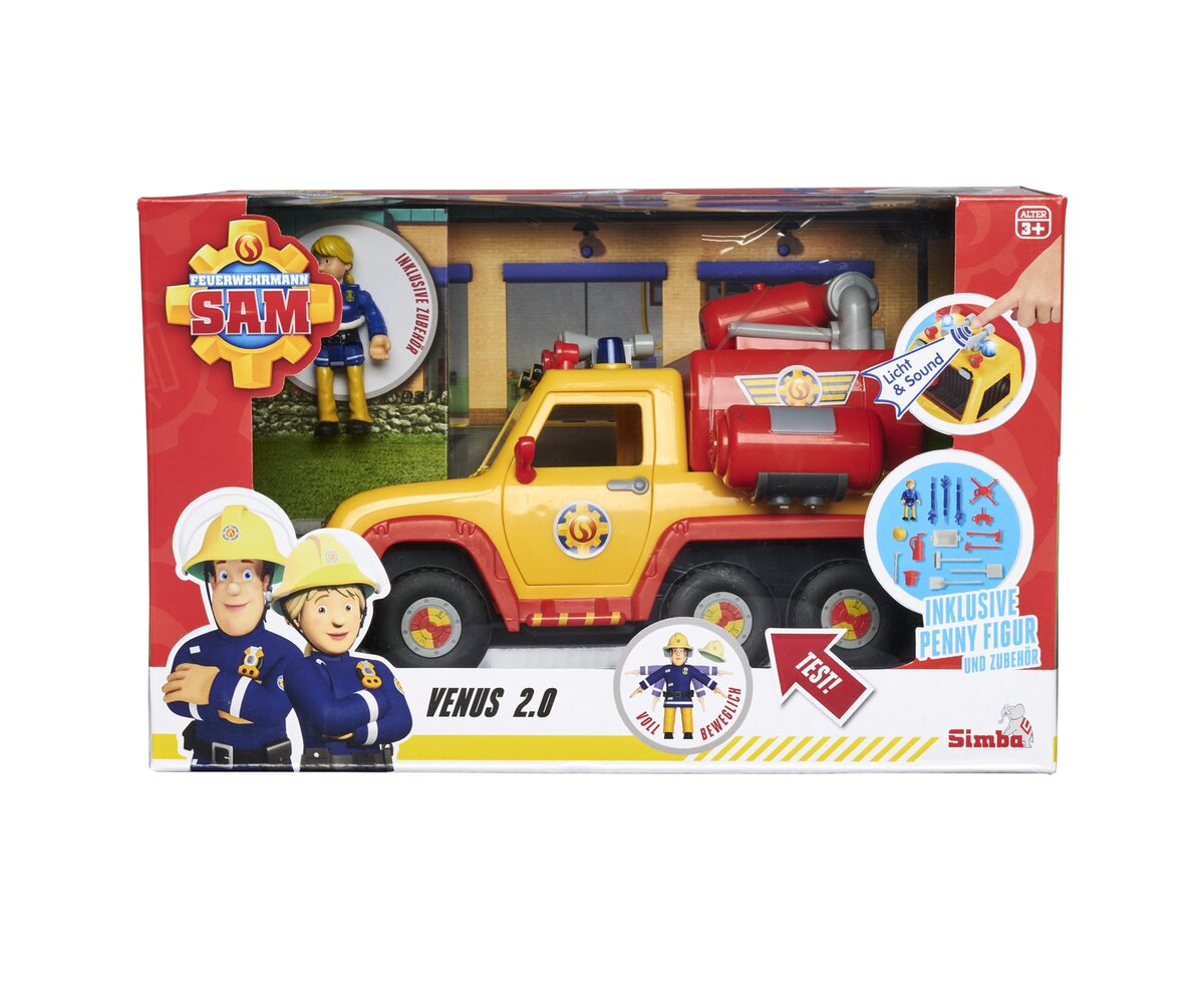 Sam Feuerwehrauto Venus 2.0 mit Figur 109251094 Baby, Person, Spielzeug, Rad, Gesicht