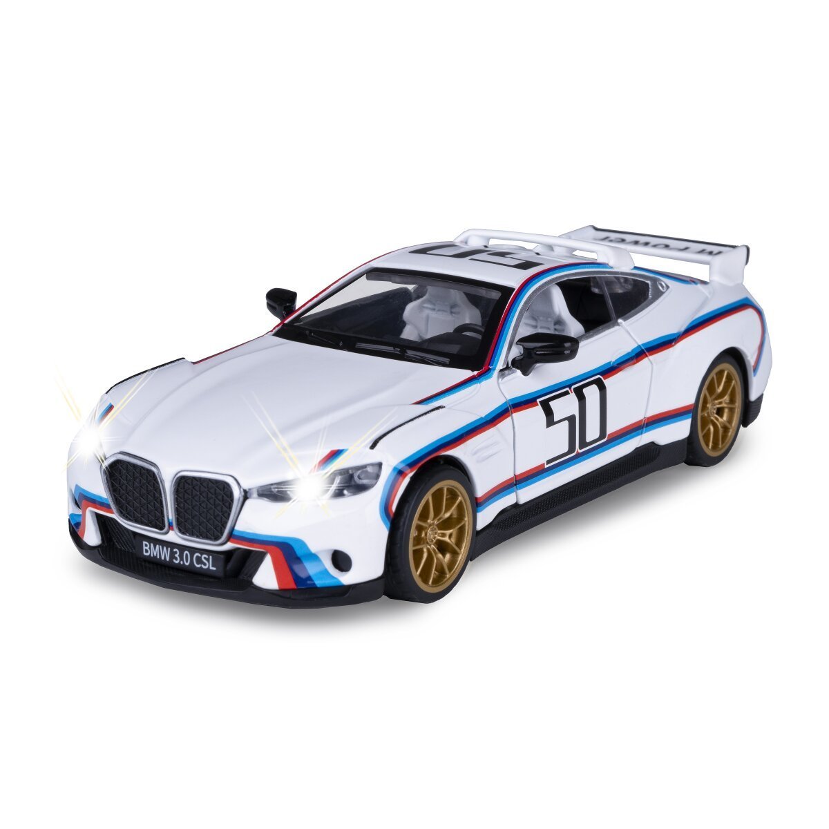 JAMARA BMW 3.0 CSL Diecast 1:34 weiß inkl. Knopfzellen ab 3 Jahren JAMARA BMW 3.0 CSL Diecast 1:34 weiß inkl. Knopfzellen ab 3 Jahren