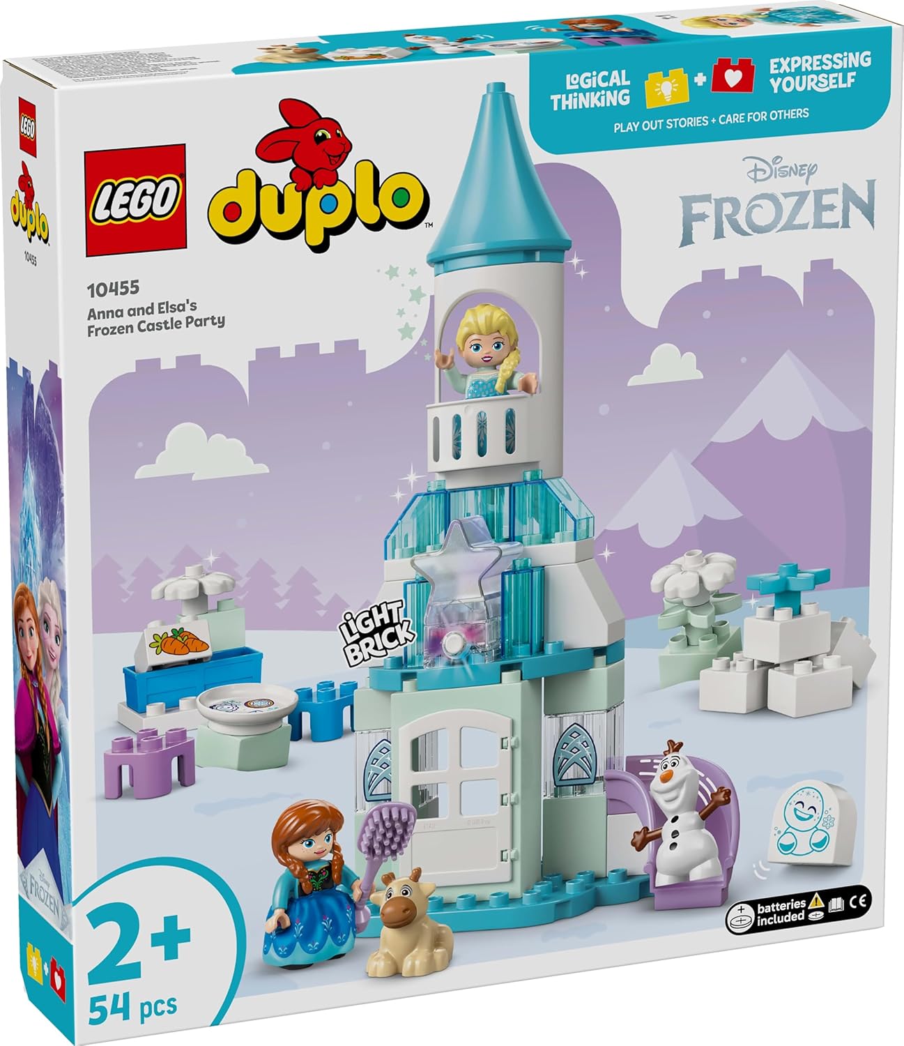 LEGO® DUPLO Annas und Elsas Party im Eispalast 10455 Baby, Person, Spielzeug