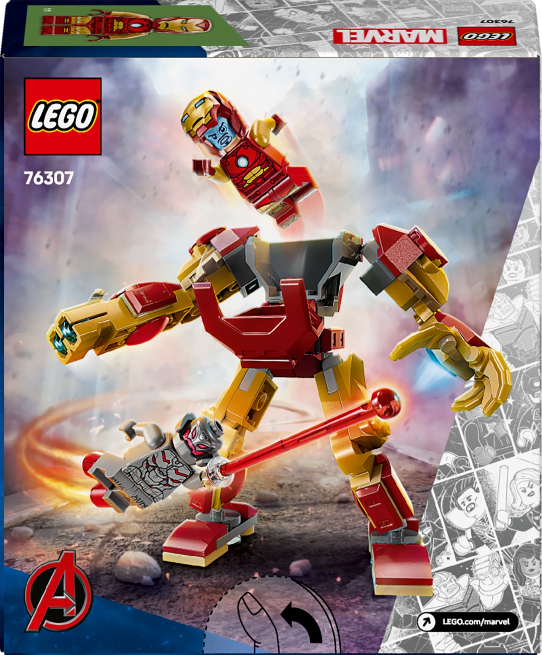 LEGO® MARVEL Super Heroes™ 76307 Iron Man Mech vs. Ultron