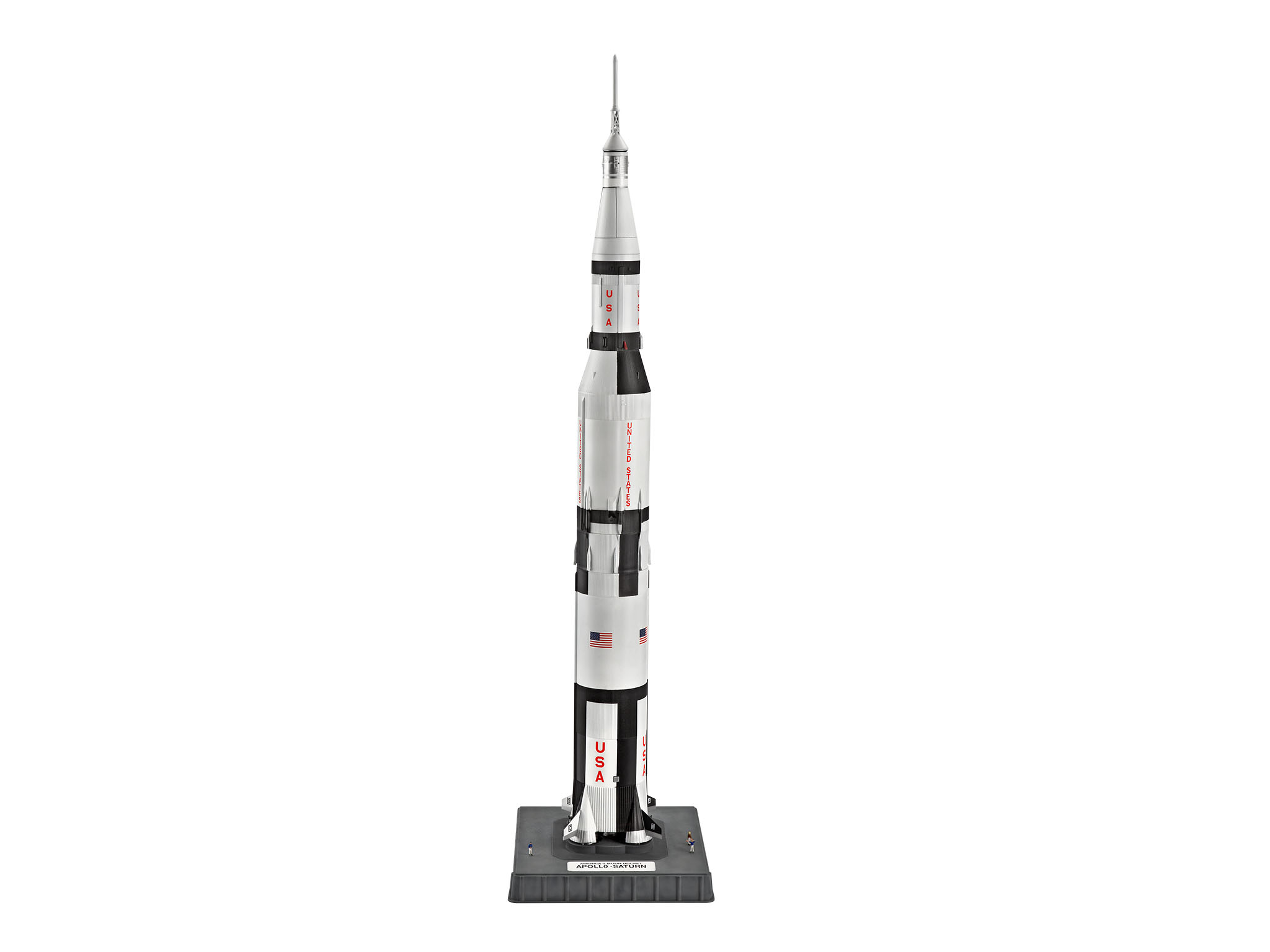 Revell 04909 Apollo Saturn V Modellbausatz Rakete, Waffe
