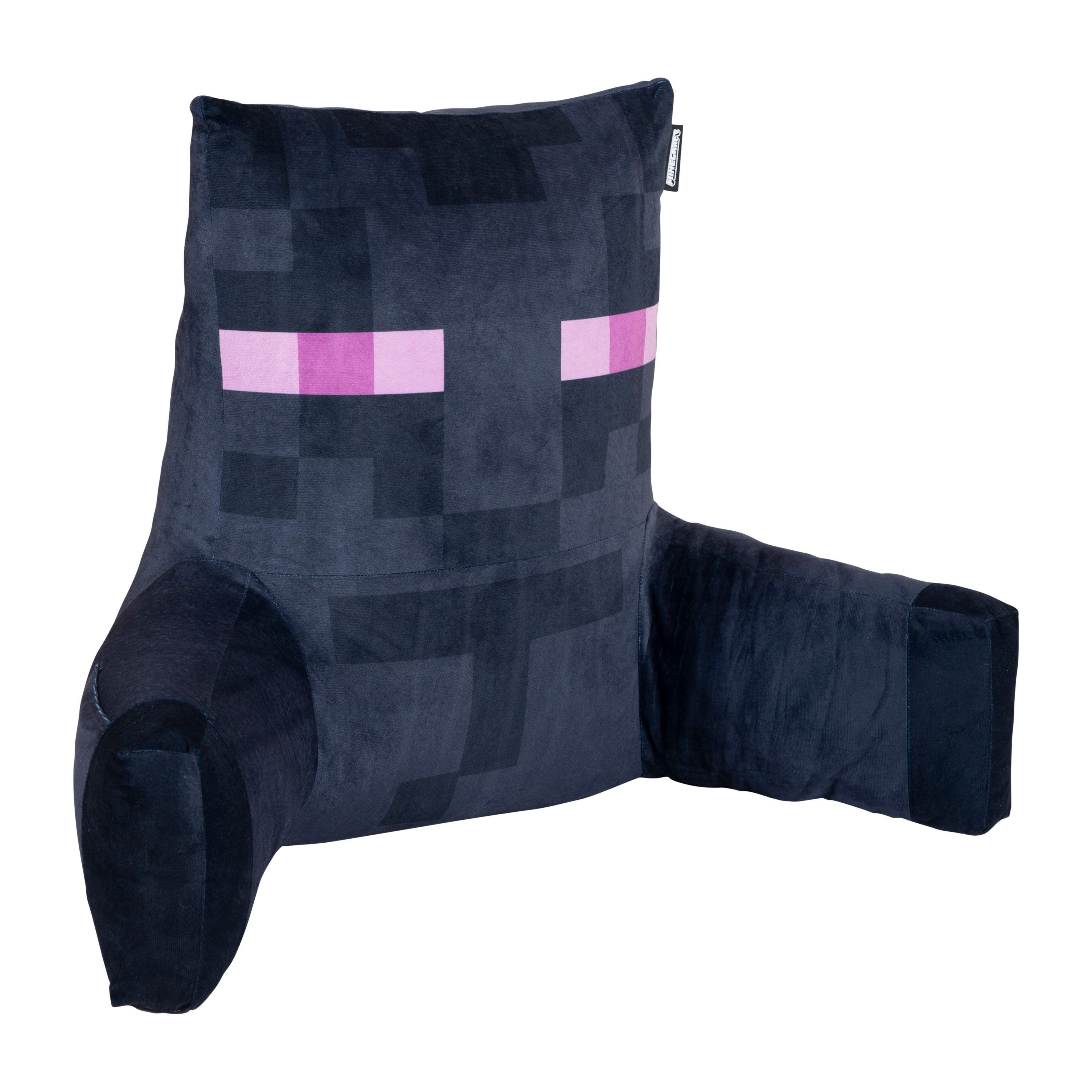 Roba 687137MC Relax- und Lesekissen 'Minecraft' Enderman - Samt mit Handytasche - Produktbild 3
