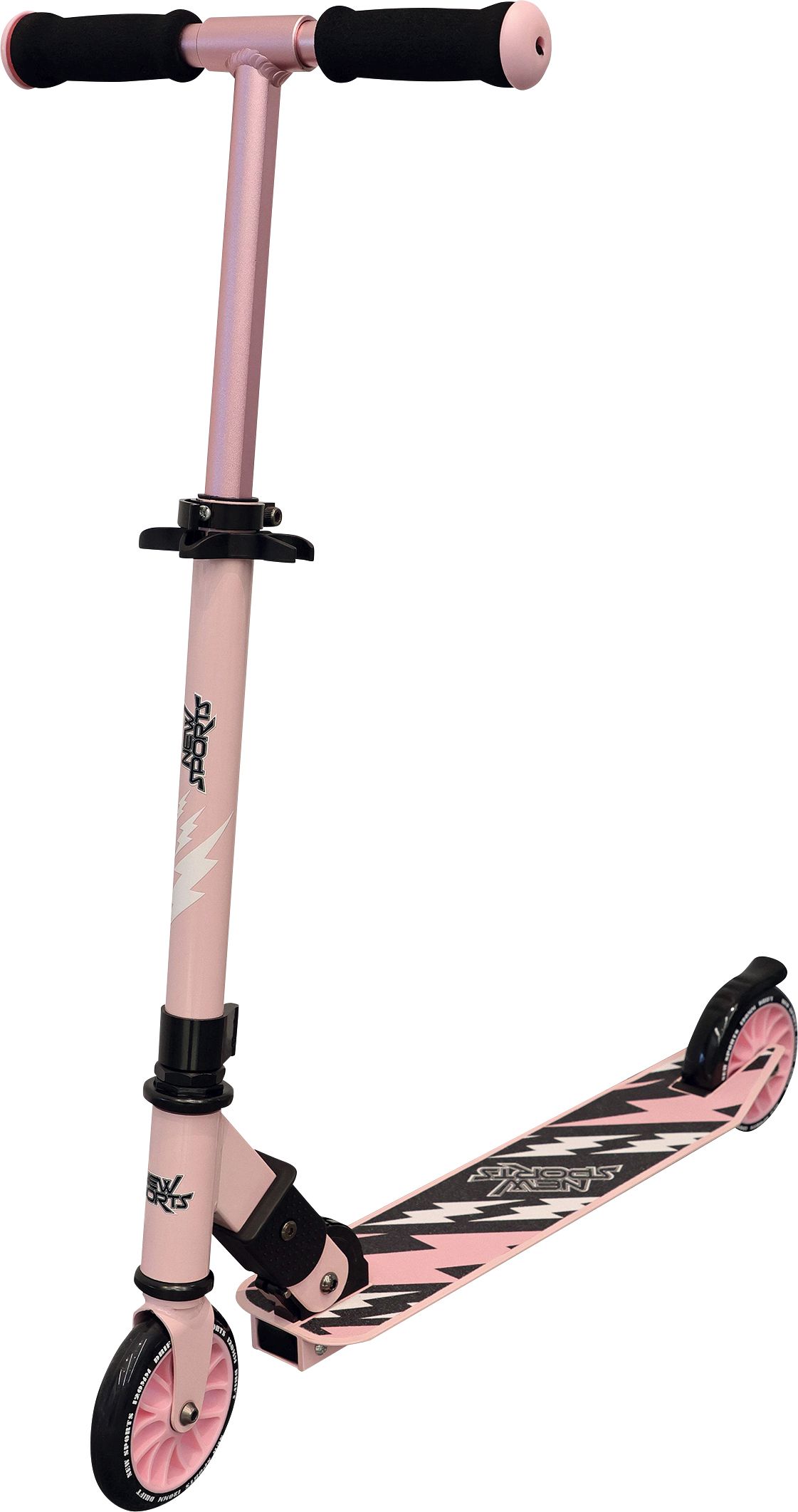 New, Sports, Scooter, rosa/schwarz, 120mm, ABEC7, Roller, Transport, Fahrzeug, E-Scooter