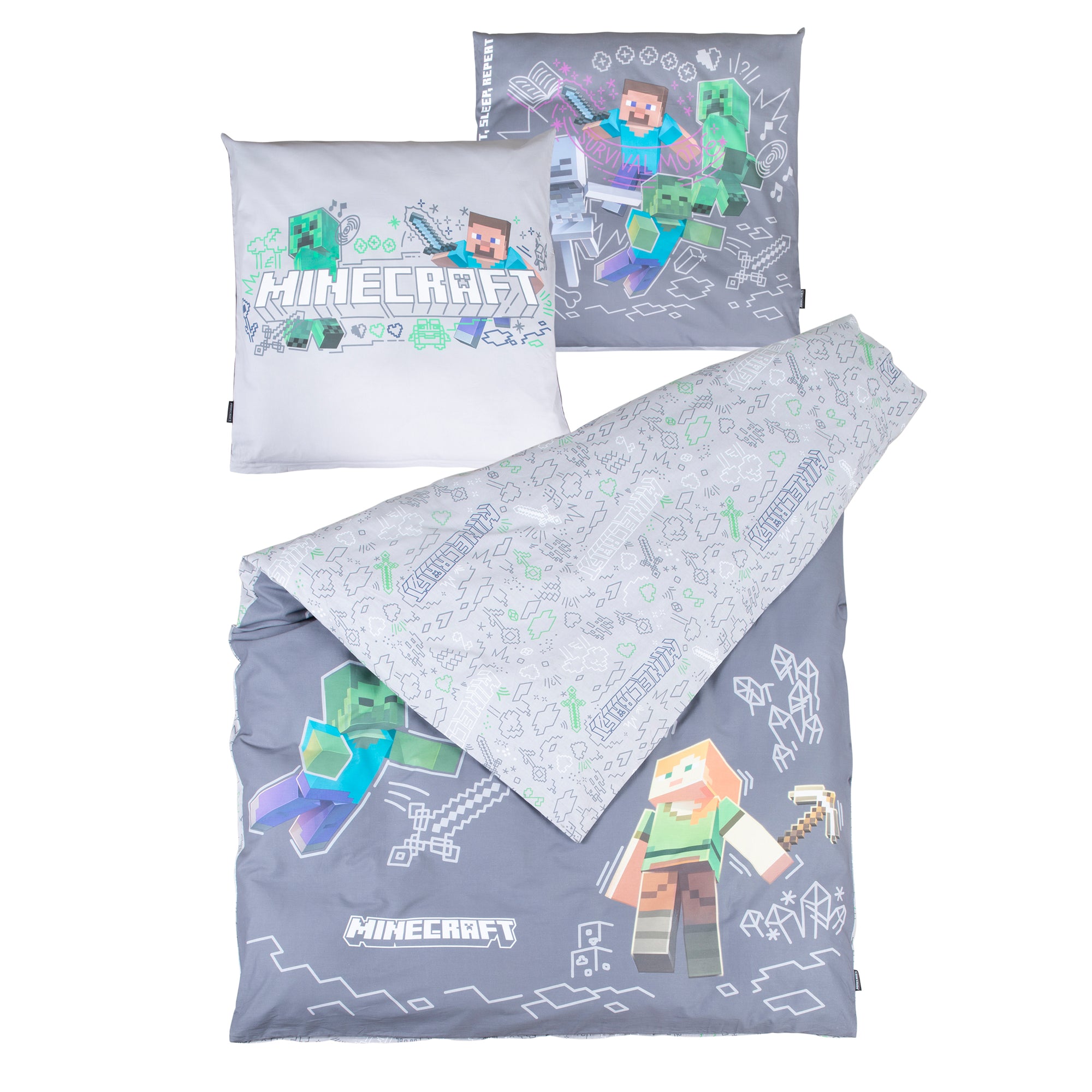 Roba 687131MC WENDEBETTWÄSCHE MIT REIßVERSCHLUSS – Bettwäschen - Produktbild 6