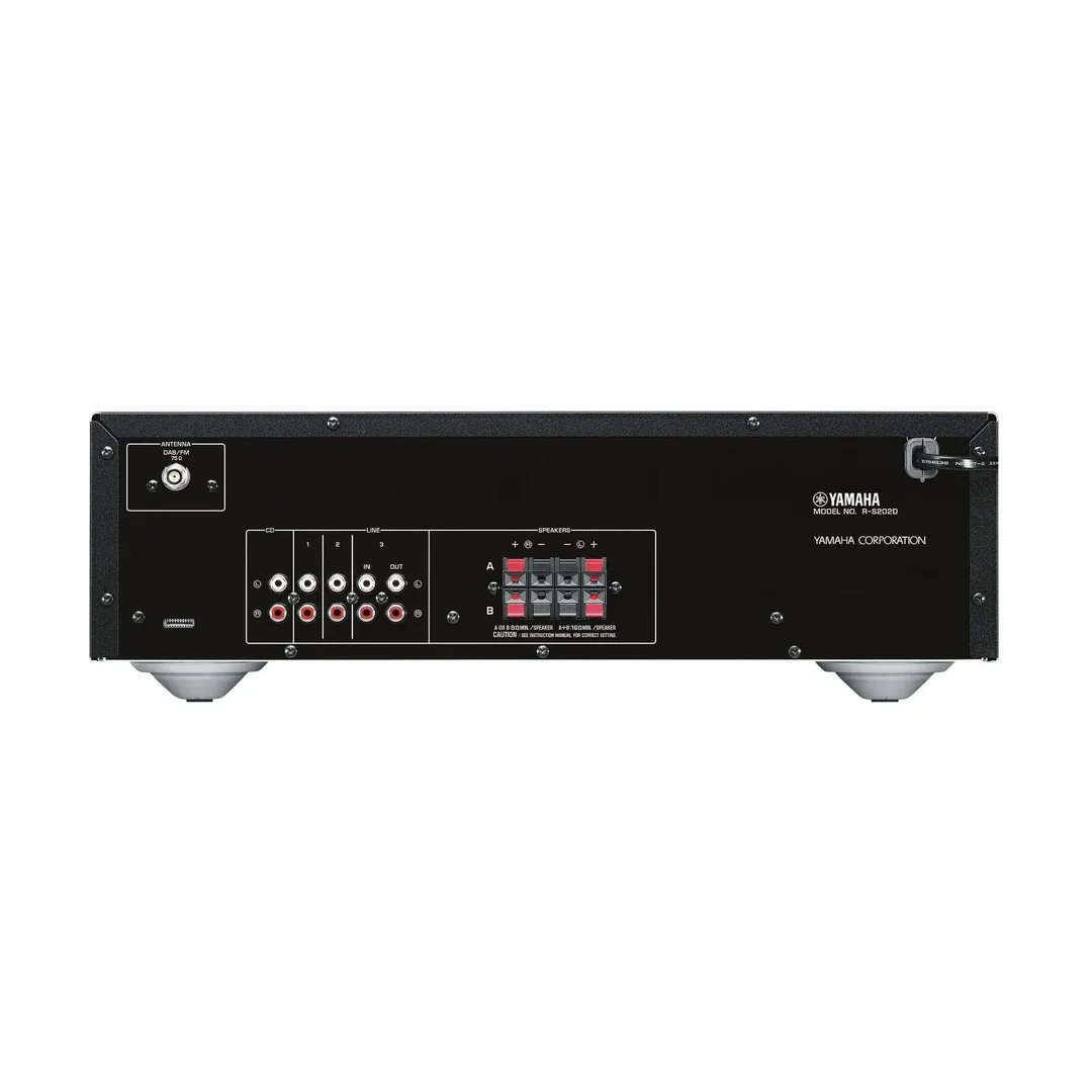 Yamaha R-S202D Stereo-Receiver, DAB+, Bluetooth, Schwarz