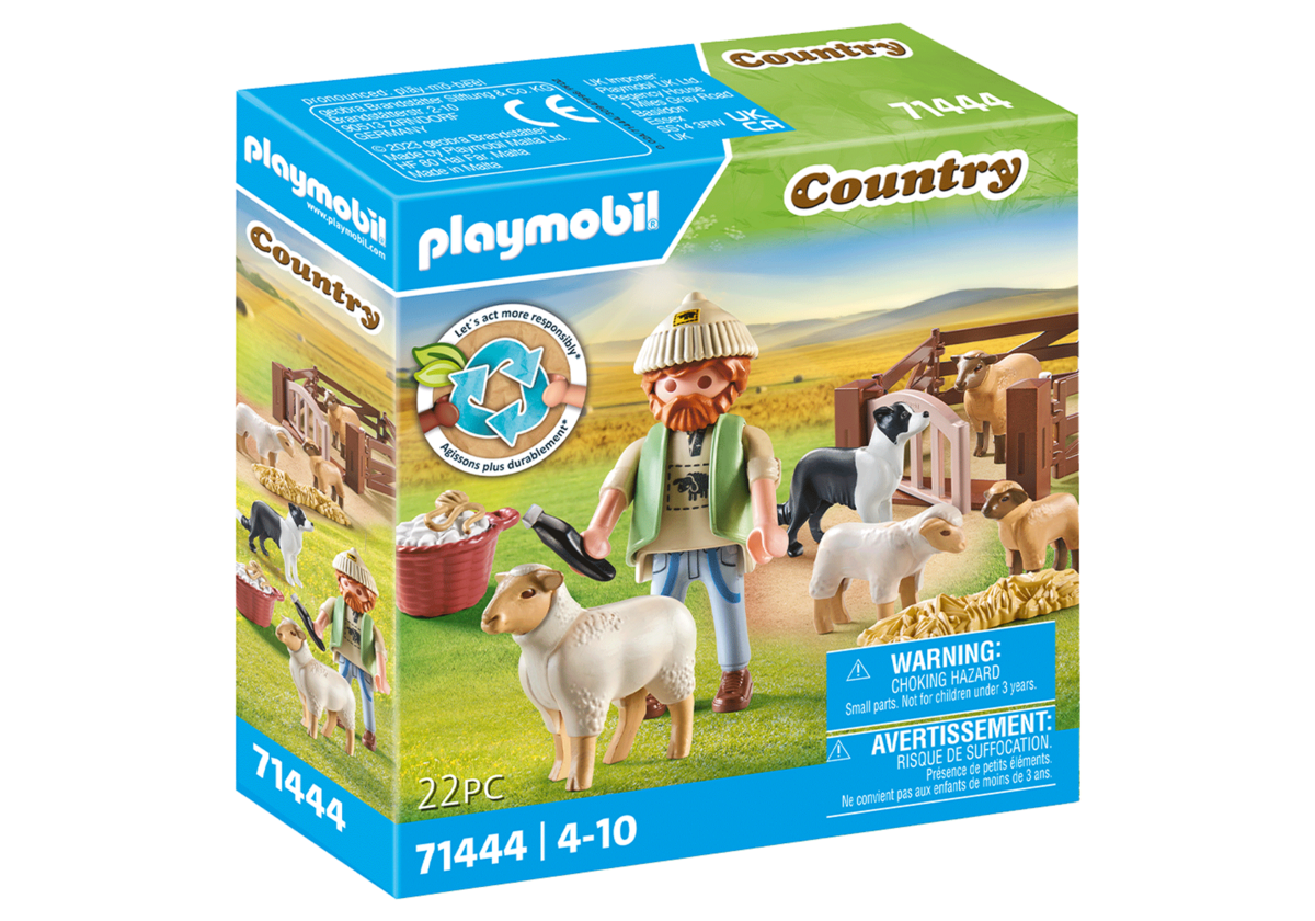 PLAYMOBIL 71444 Junger Schäfer mit Schafen PLAYMOBIL, 71444, Junger, Schäfer, mit, Schafen, Person