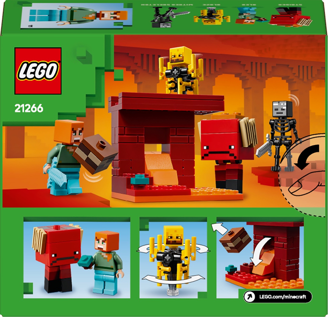 LEGO® Minecraft™ 21266 Das Lava-Duell im Nether LEGO® Minecraft™ 21266 Das Lava-Duell im Nether