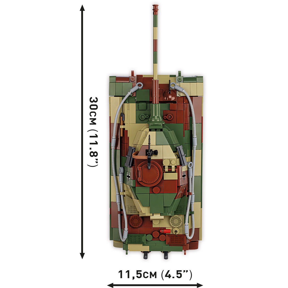 COBI 3113 - PANZER VI AUSF. B Königstiger 1:35 - Bild 11