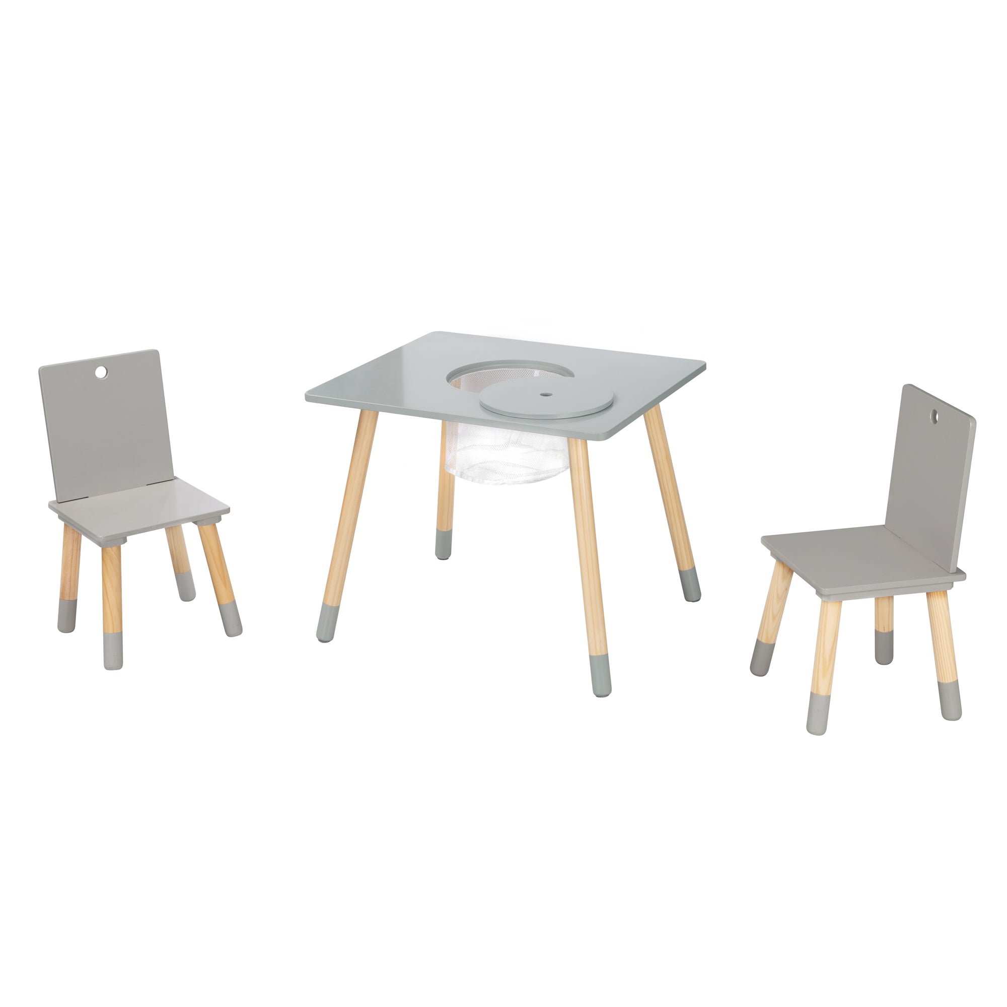 Roba 450029GA Sitzgruppe mit Aufbewahrungsnetz grau – Spielmöbel - Bild 3 Roba 450029GA Sitzgruppe mit Aufbewahrungsnetz grau – Spielmöbel - Produktbild 3