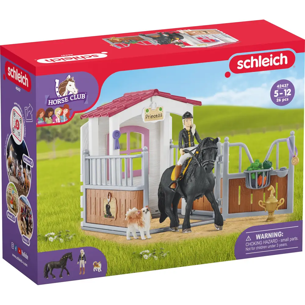 schleich® Horse Club 42437 Pferdebox mit Tori & Princess schleich® Horse Club 42437 Pferdebox mit Tori & Princess