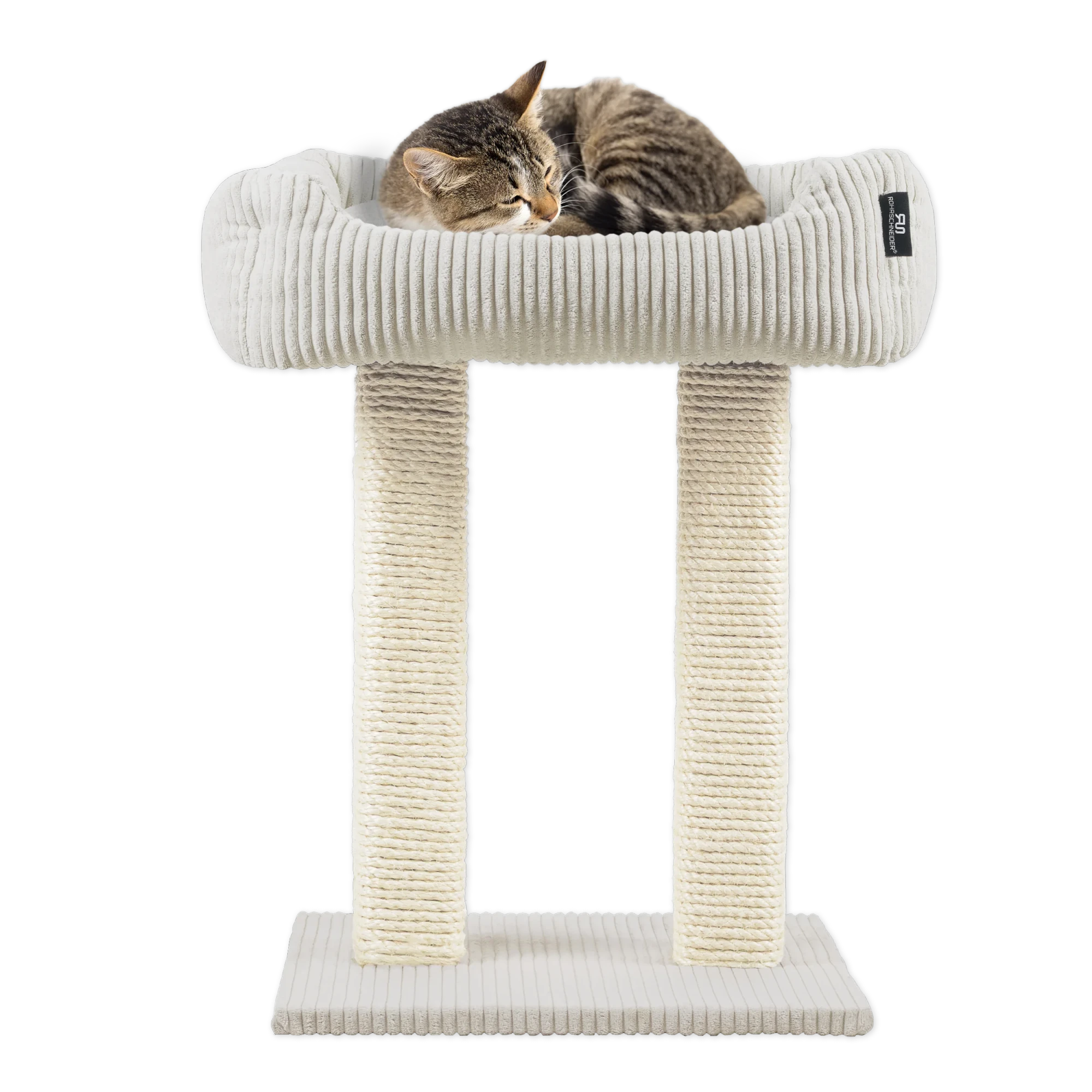 Rohrschneider RS 22377 Katzenbaum Kuschelsofa 2xStamm – Kratz- und Liegeelement Rohrschneider RS 22377 Katzenbaum Kuschelsofa 2xStamm – Kratz- und Liegeelement