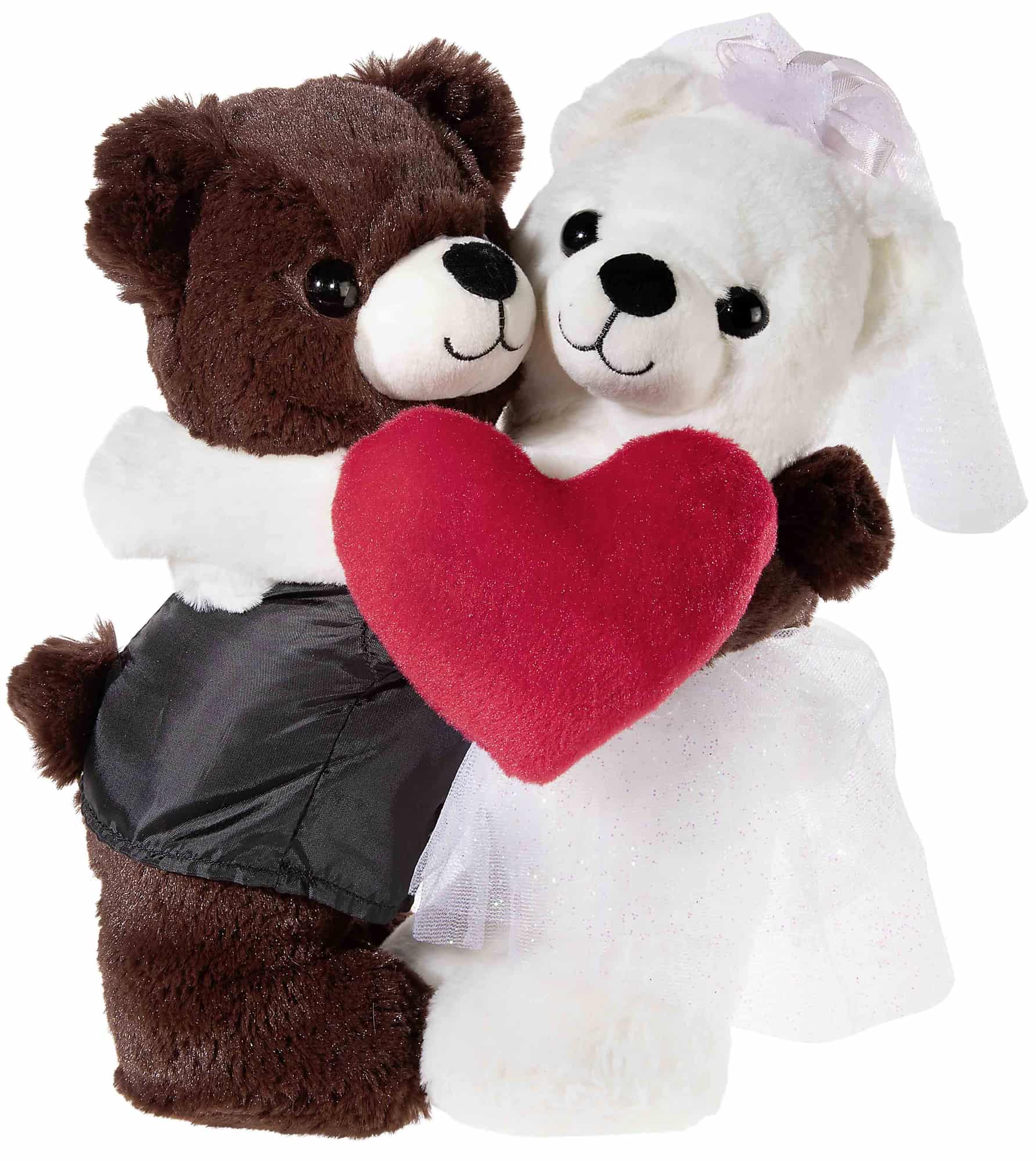 Hochzeitsbärenpaar Bärin und Bär
