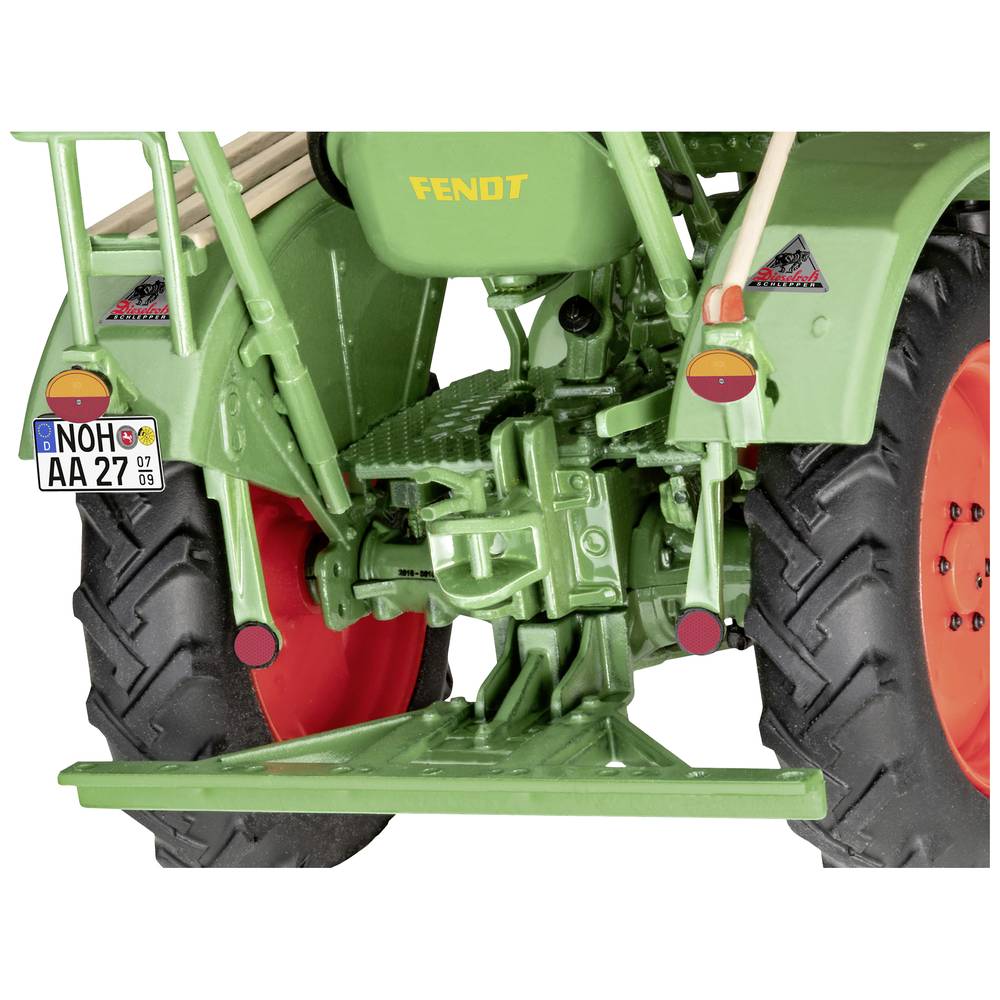 Revell 7822 Fendt F20 Dieselroß Traktor easy-click-system Revell Bausatz zum Zusammenstecken