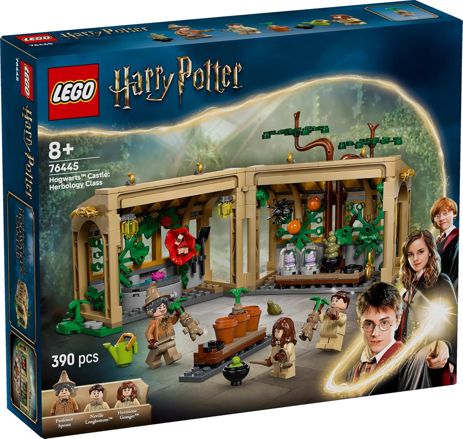 LEGO® Harry Potter™ 76445  Schloss Hogwarts™: Kräuterkundeunterricht Person, Spielbereich, Drinnen