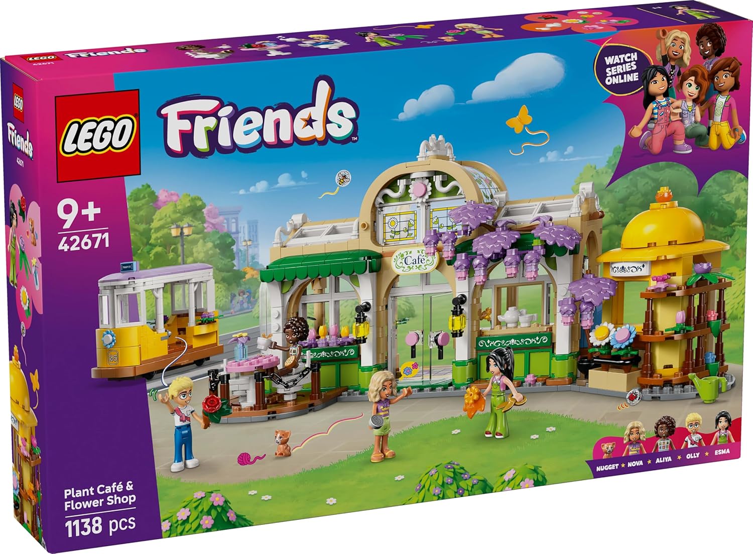 LEGO® Friends 42671 Pflanzencafé und Blumenkiosk LEGO® Friends 42671 Pflanzencafé und Blumenkiosk