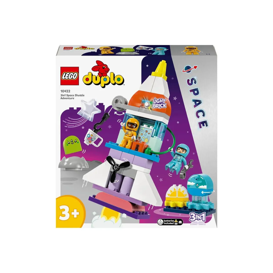 LEGO® DUPLO® 3-In-1-Spaceshuttle Für Viele Abenteuer 10422 LEGO® DUPLO® 3-In-1-Spaceshuttle Für Viele Abenteuer 10422