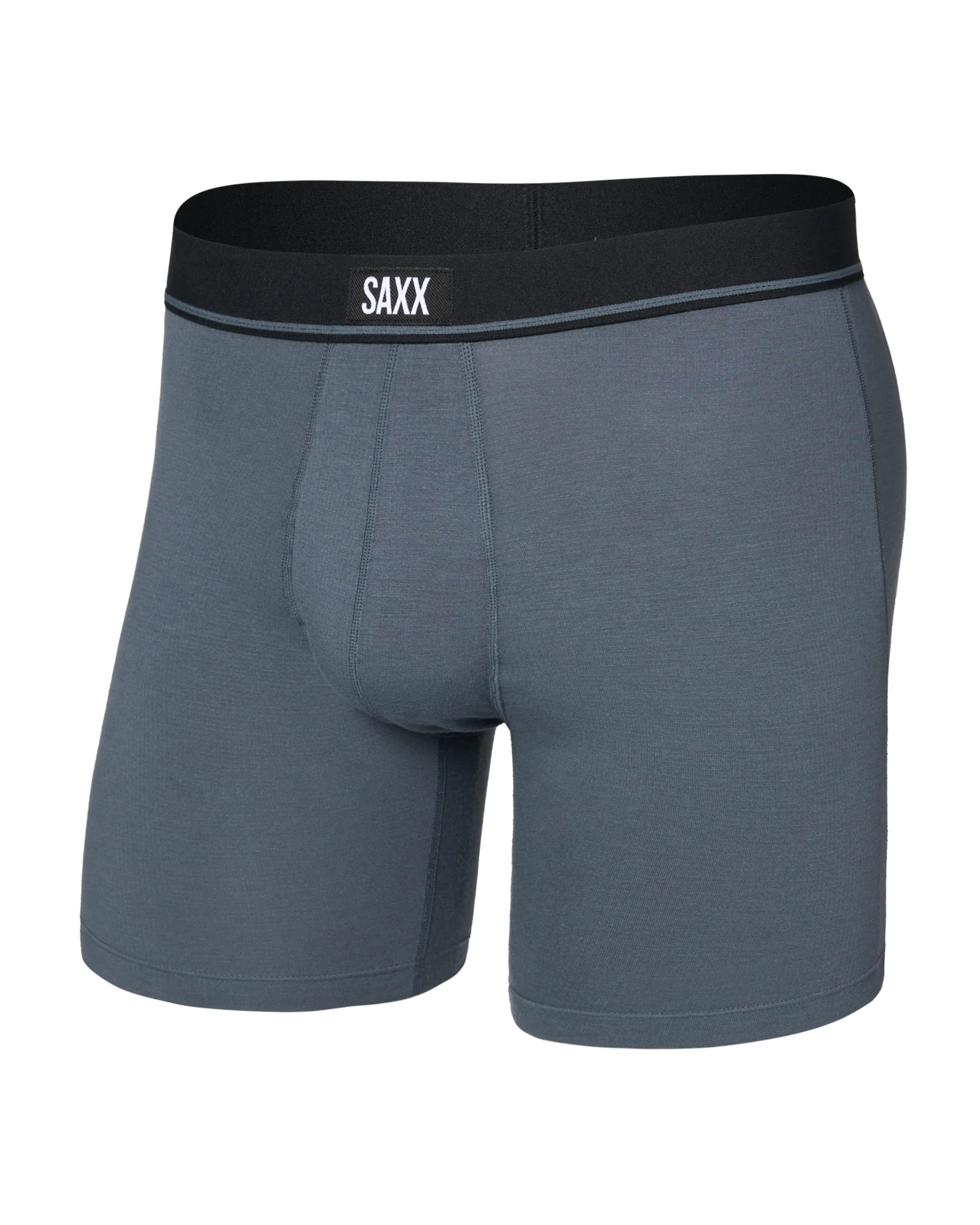 SAXX Boxershort Essential Cotton - Grau SAXX Boxershort Essential Cotton - Grau
